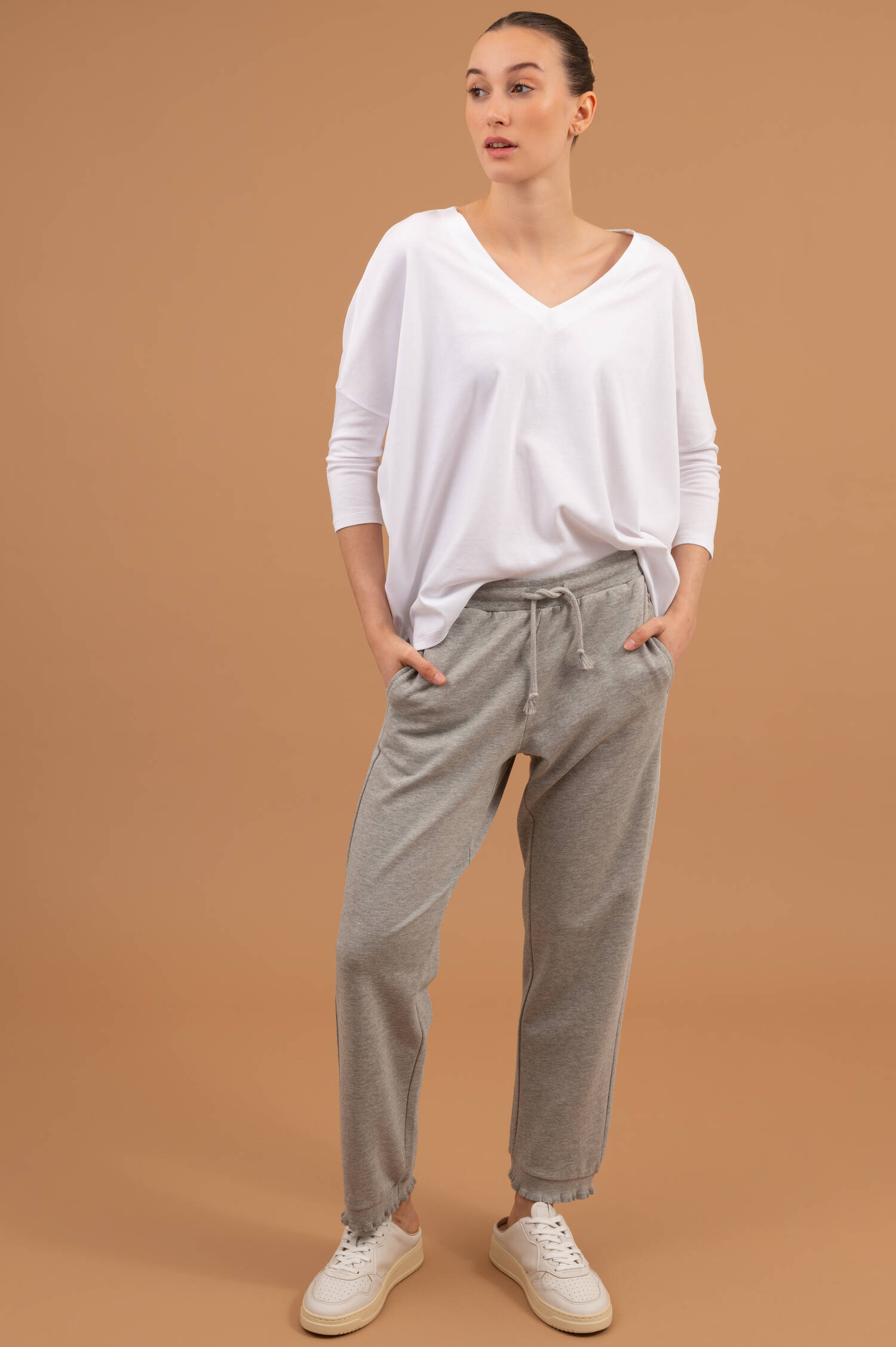 Jogginghose TABDI in Grau Meliert Jogginghose TABDI in Grau Meliert