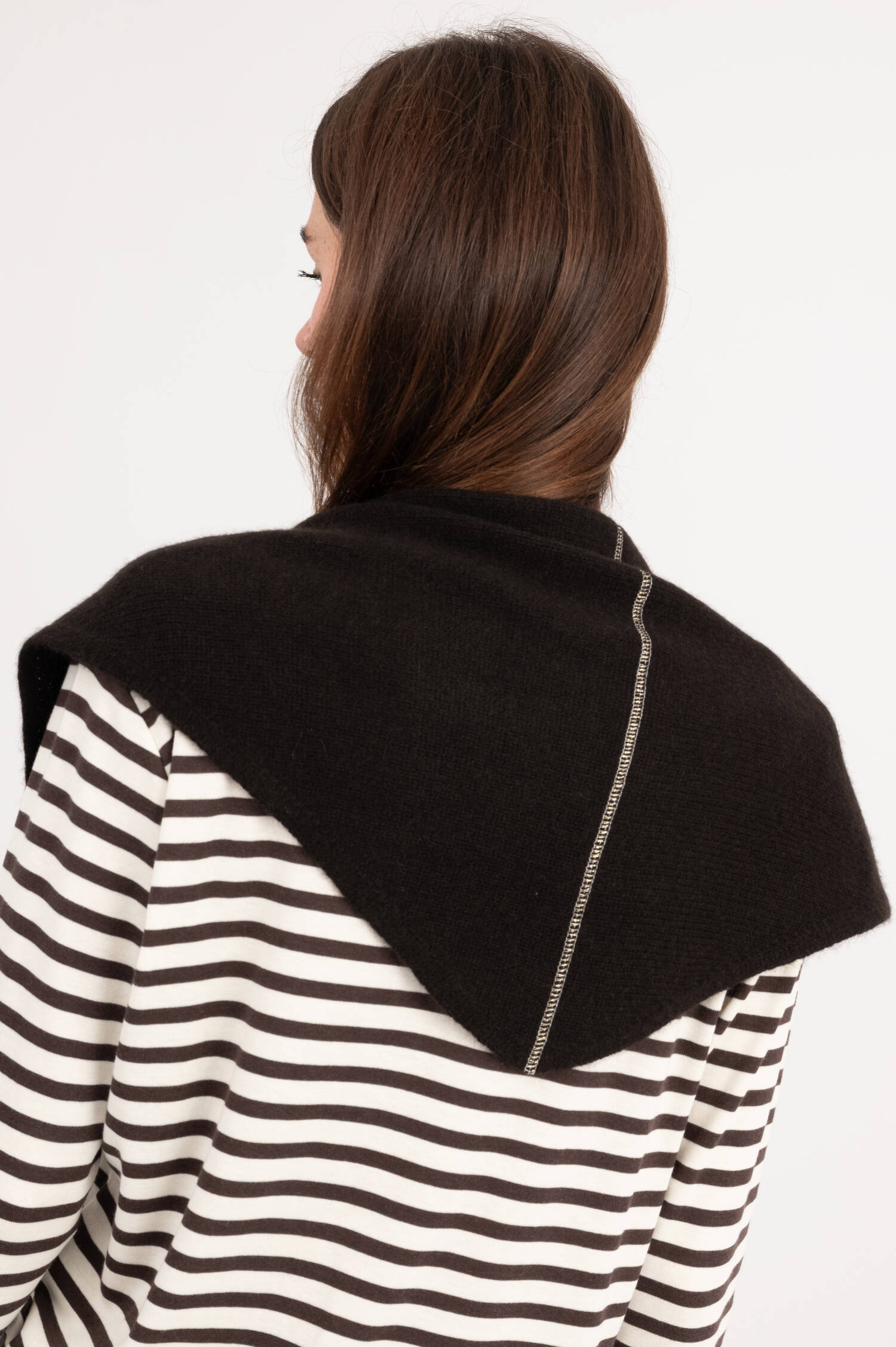 Cashmere Schal in Dunkelbraun Cashmere Schal in Dunkelbraun