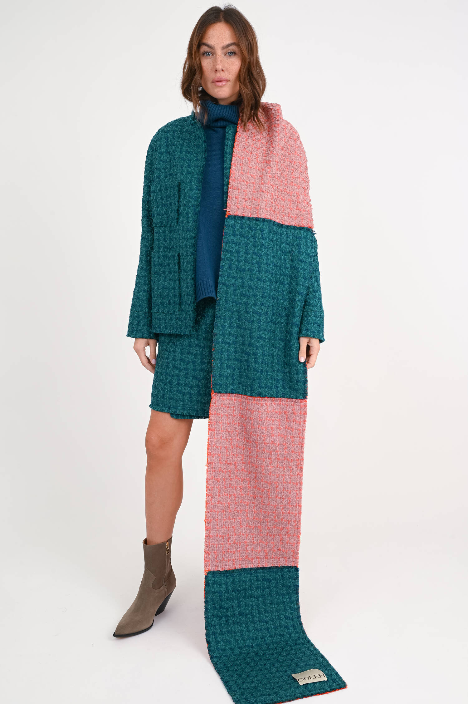 Tweedschal MANDARIN in Multicolor