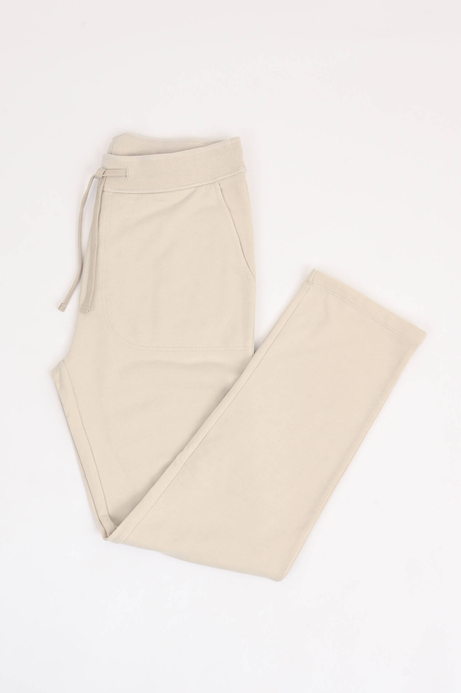 Jogginghose aus Baumwolle in Creme