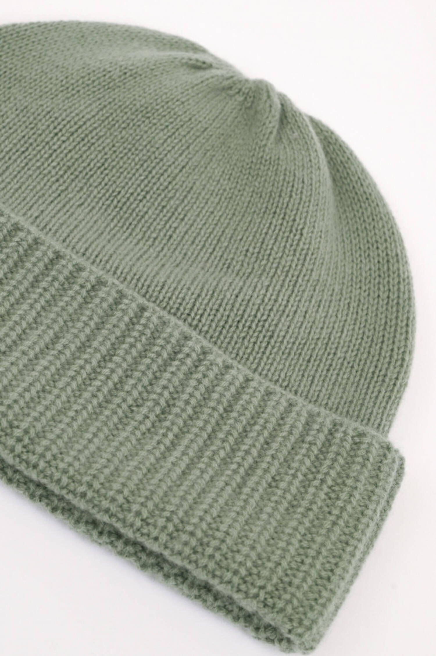 Cashmere Mütze in Salbei Cashmere Mütze in Salbei
