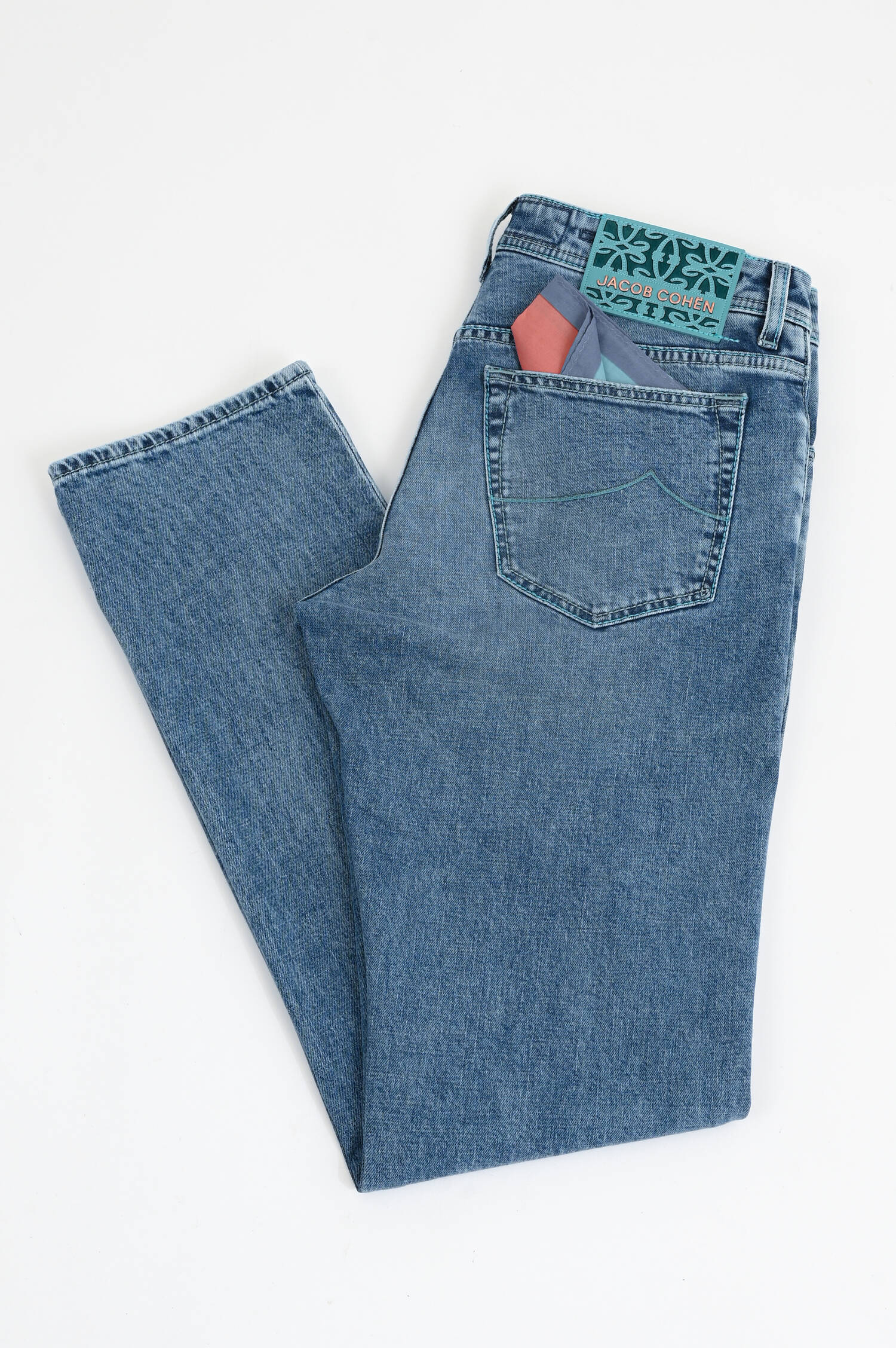 Slim Fit Jeans BARD in Mittelblau