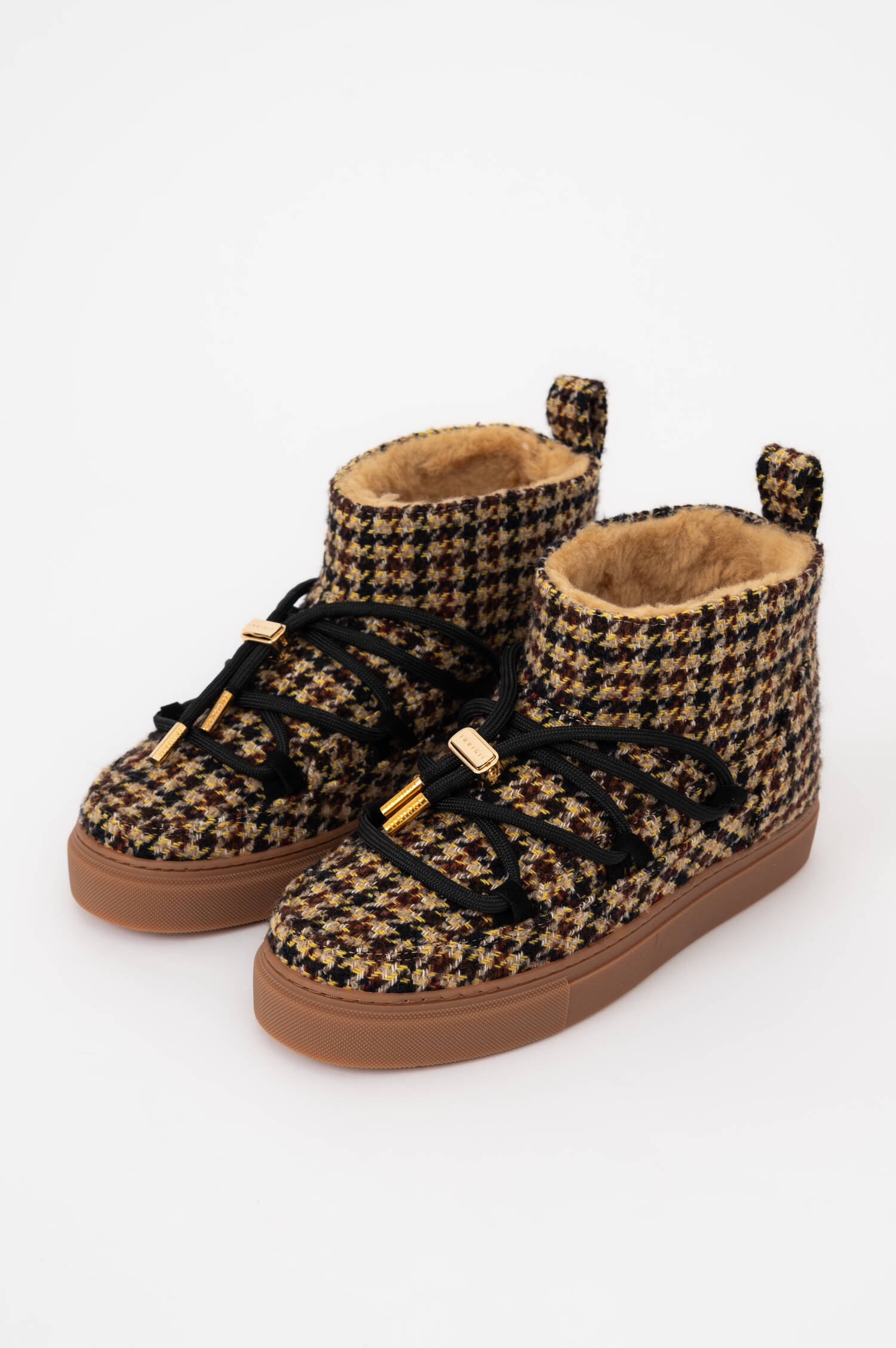 Winterschuh PLAID LOW in Beige Winterschuh PLAID LOW in Beige