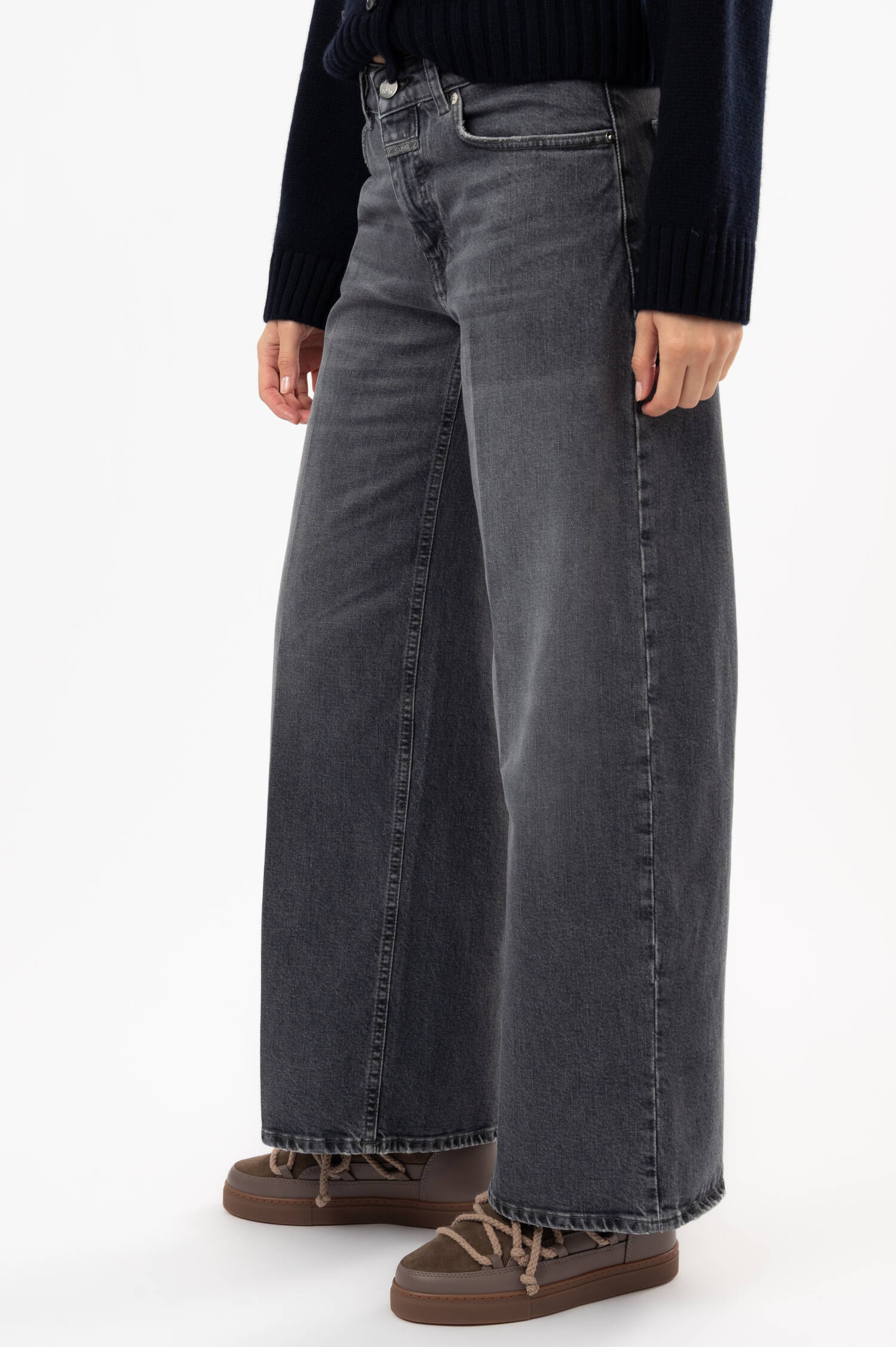 Jeans in Grau Jeans in Grau