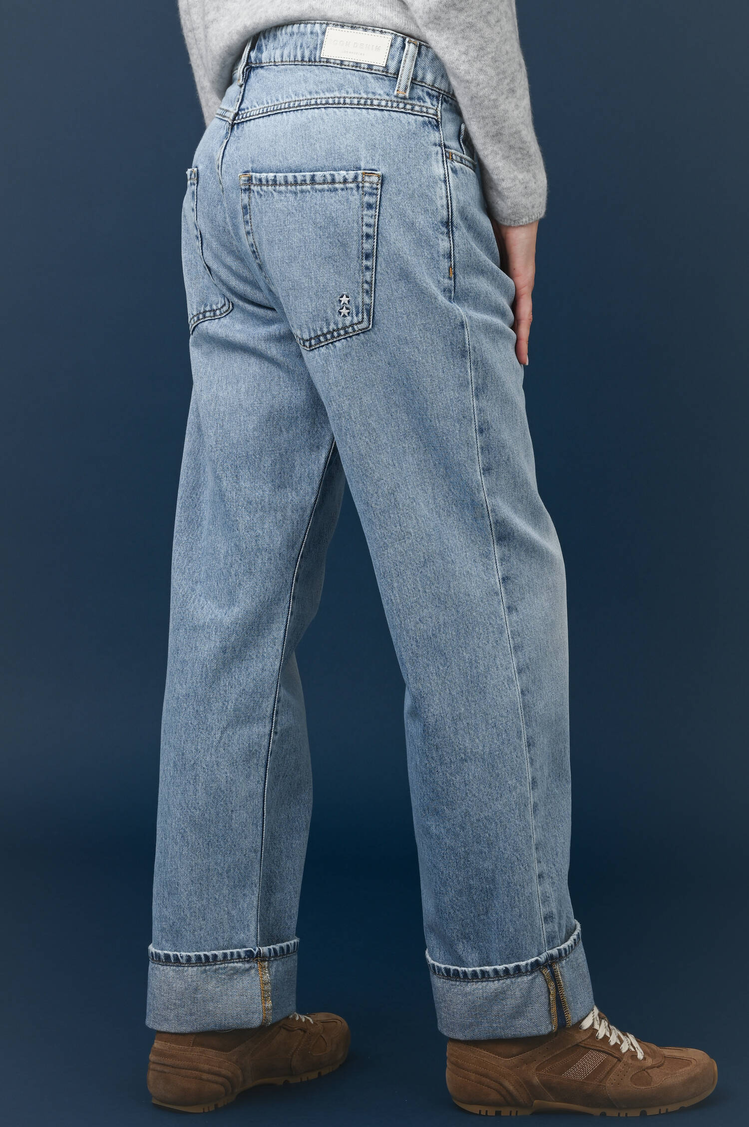 Cropped Jeans TINY in Sky Blue