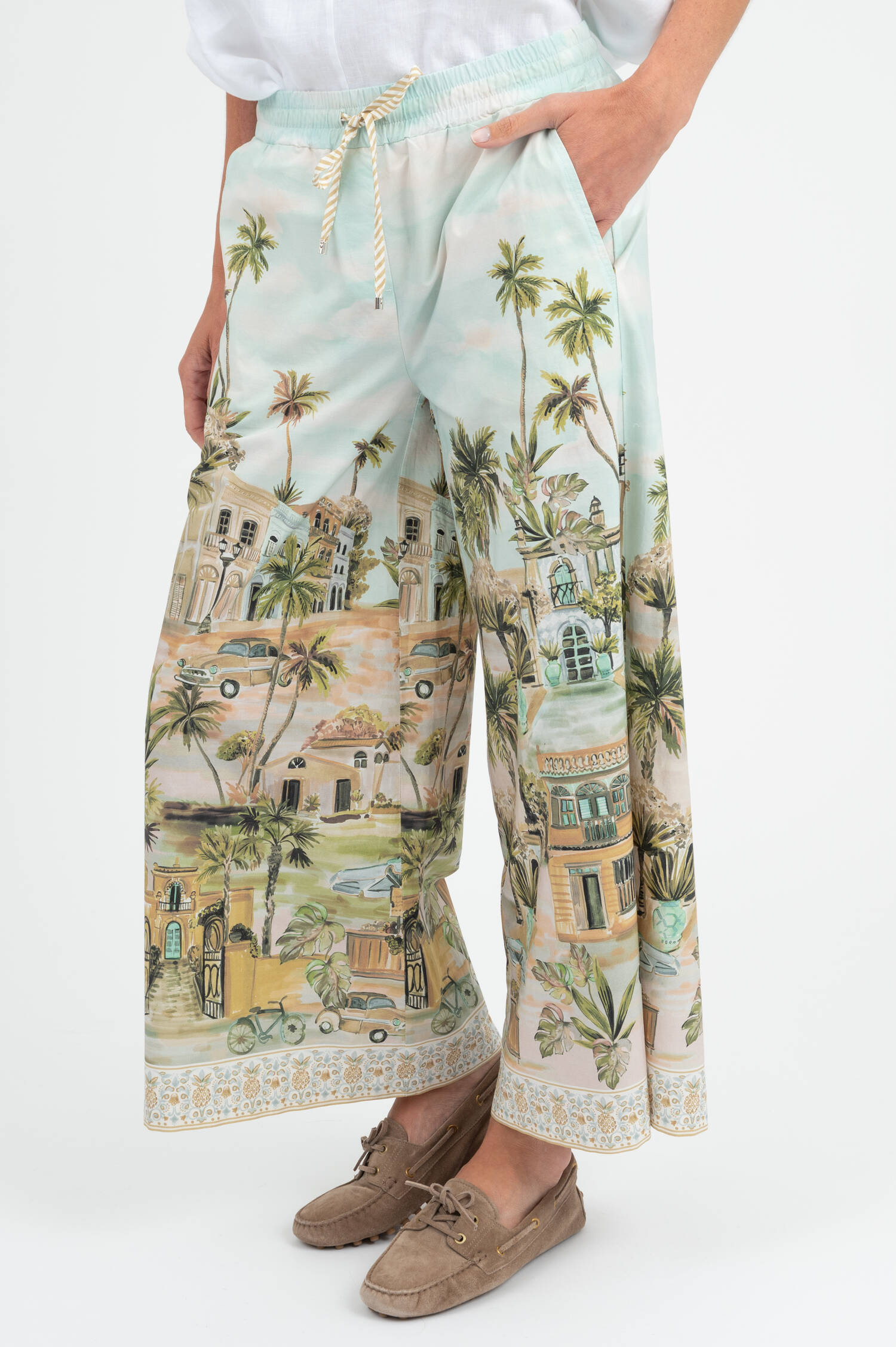 Culotte CANDICE mit Print in Multicolor