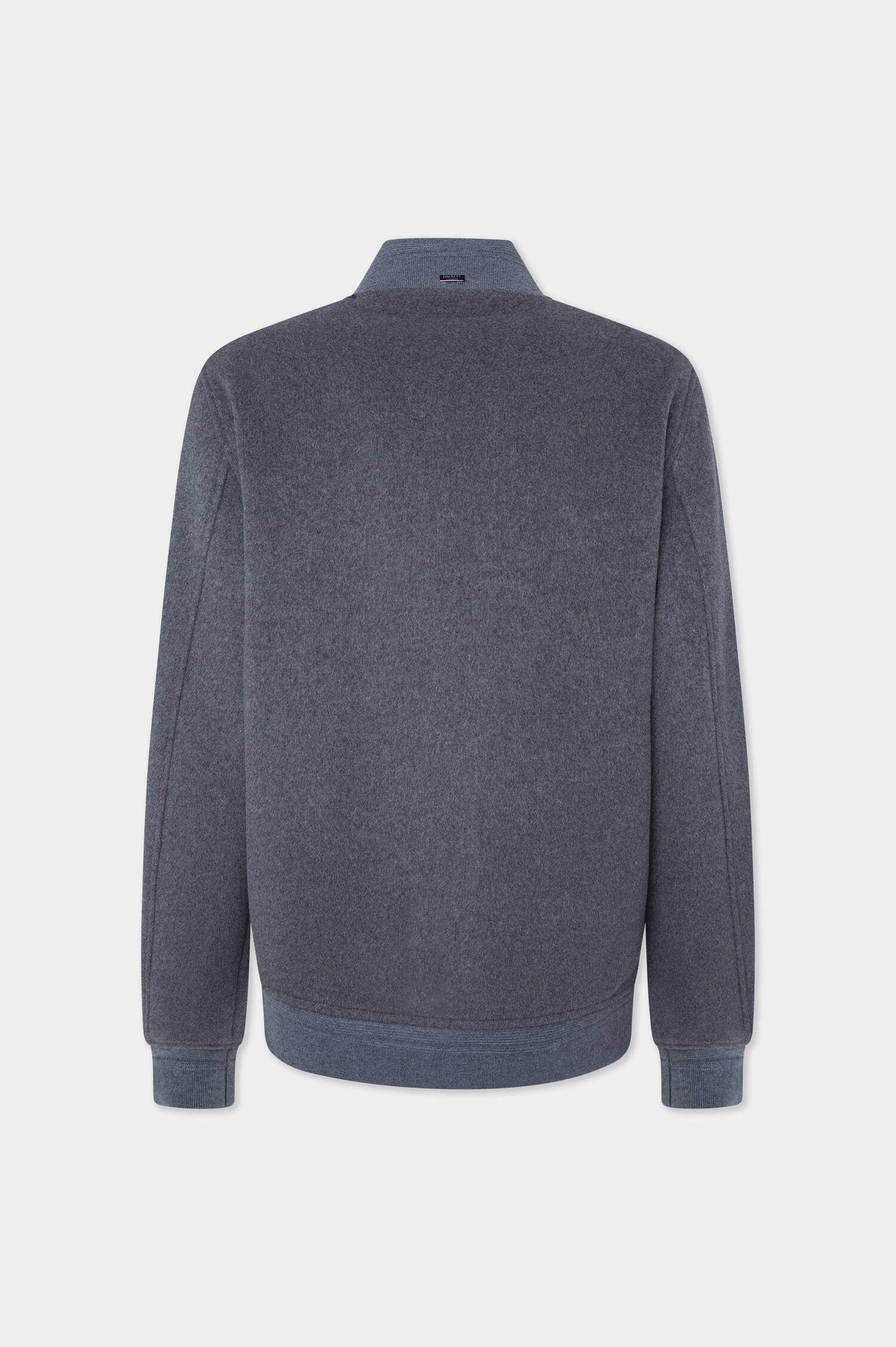 Bomberjacke aus Woll-Mix in Grau Bomberjacke aus Woll-Mix in Grau