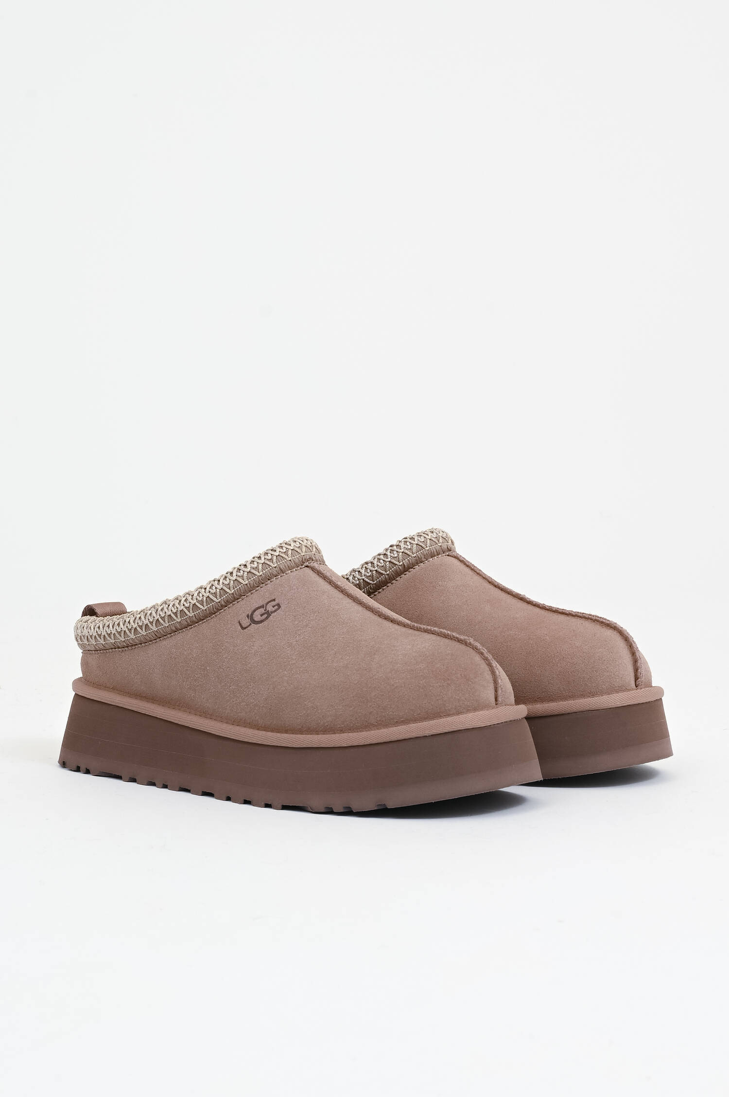 Lammfellpantoffel TAZZ in Rocky Oak