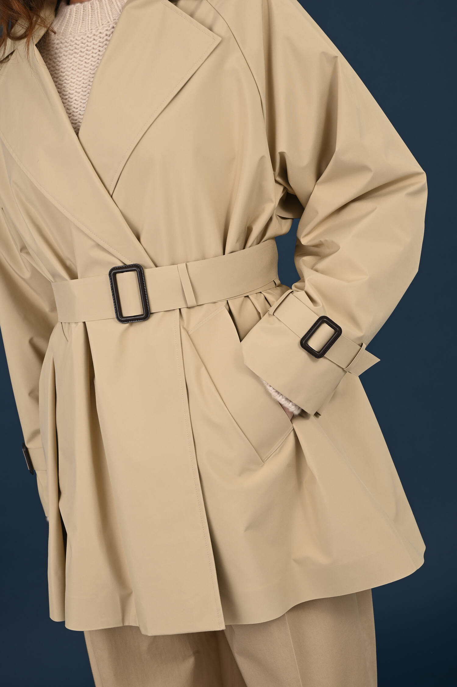 Regenmantel OVATTA in Beige Regenmantel OVATTA in Beige