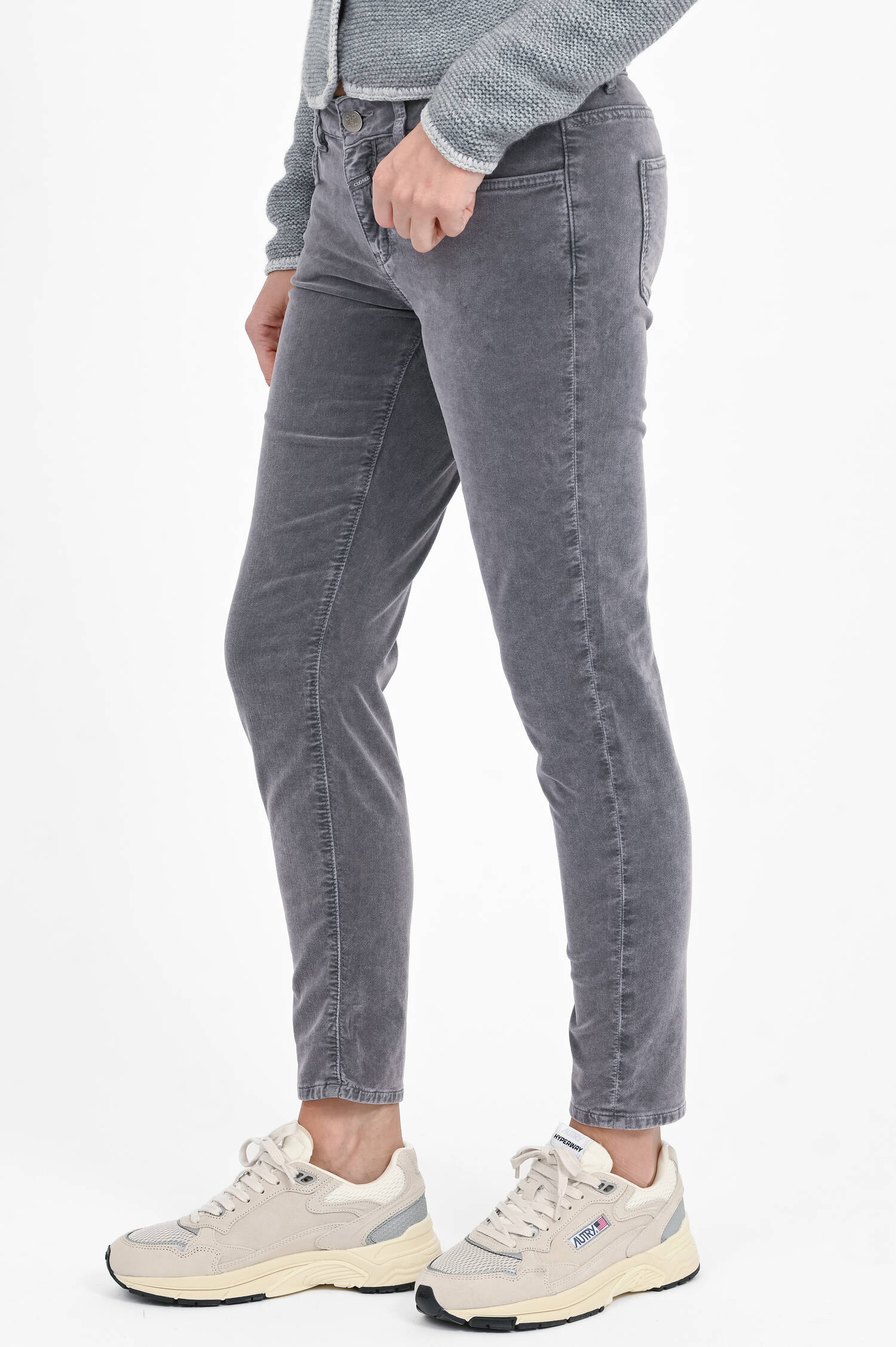 Samt Hose BAKER in Rain Samt Hose BAKER in Rain