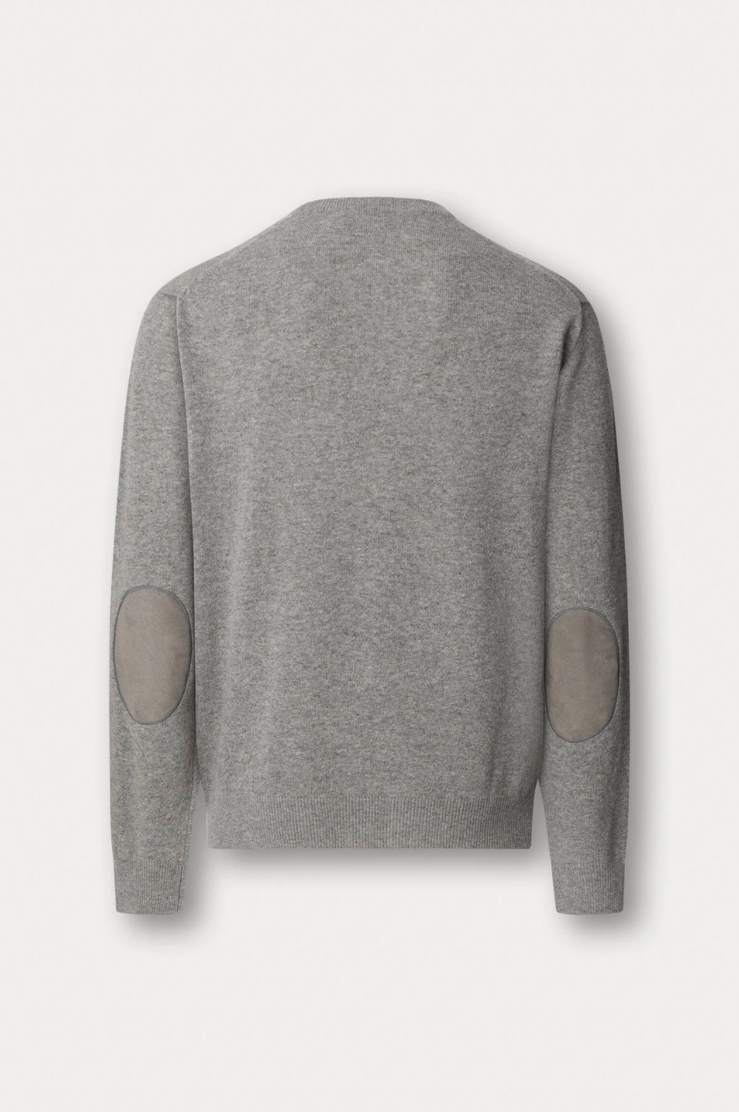 Woll-Mix Strickpullover in Grau Woll-Mix Strickpullover in Grau