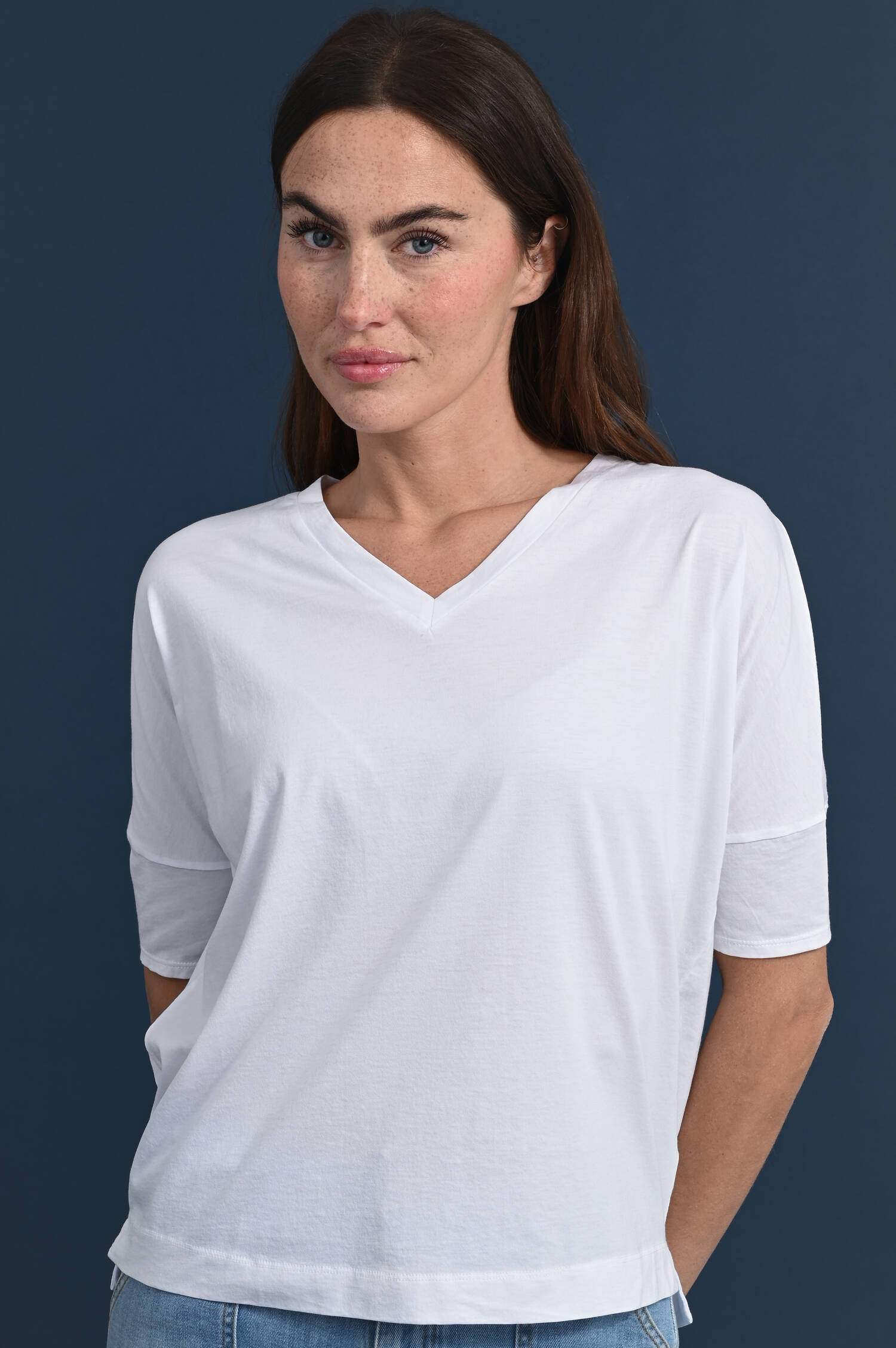 T-Shirt DAHLIA in Weiß T-Shirt DAHLIA in Weiß