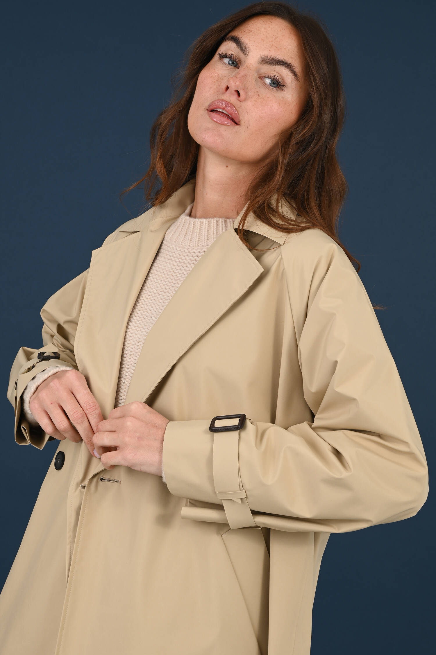 Regenmantel OVATTA in Beige Regenmantel OVATTA in Beige