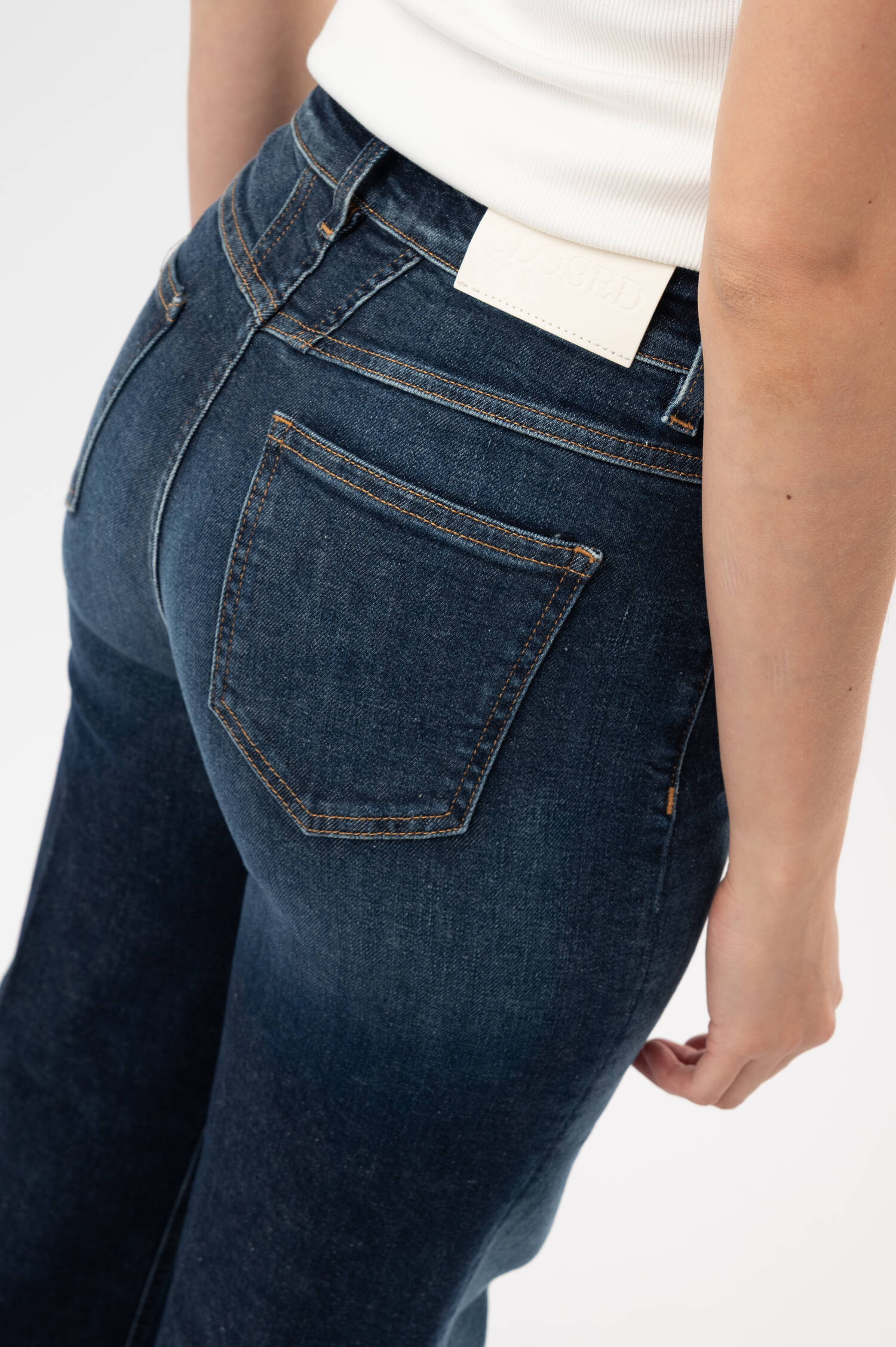 Jeans in blau