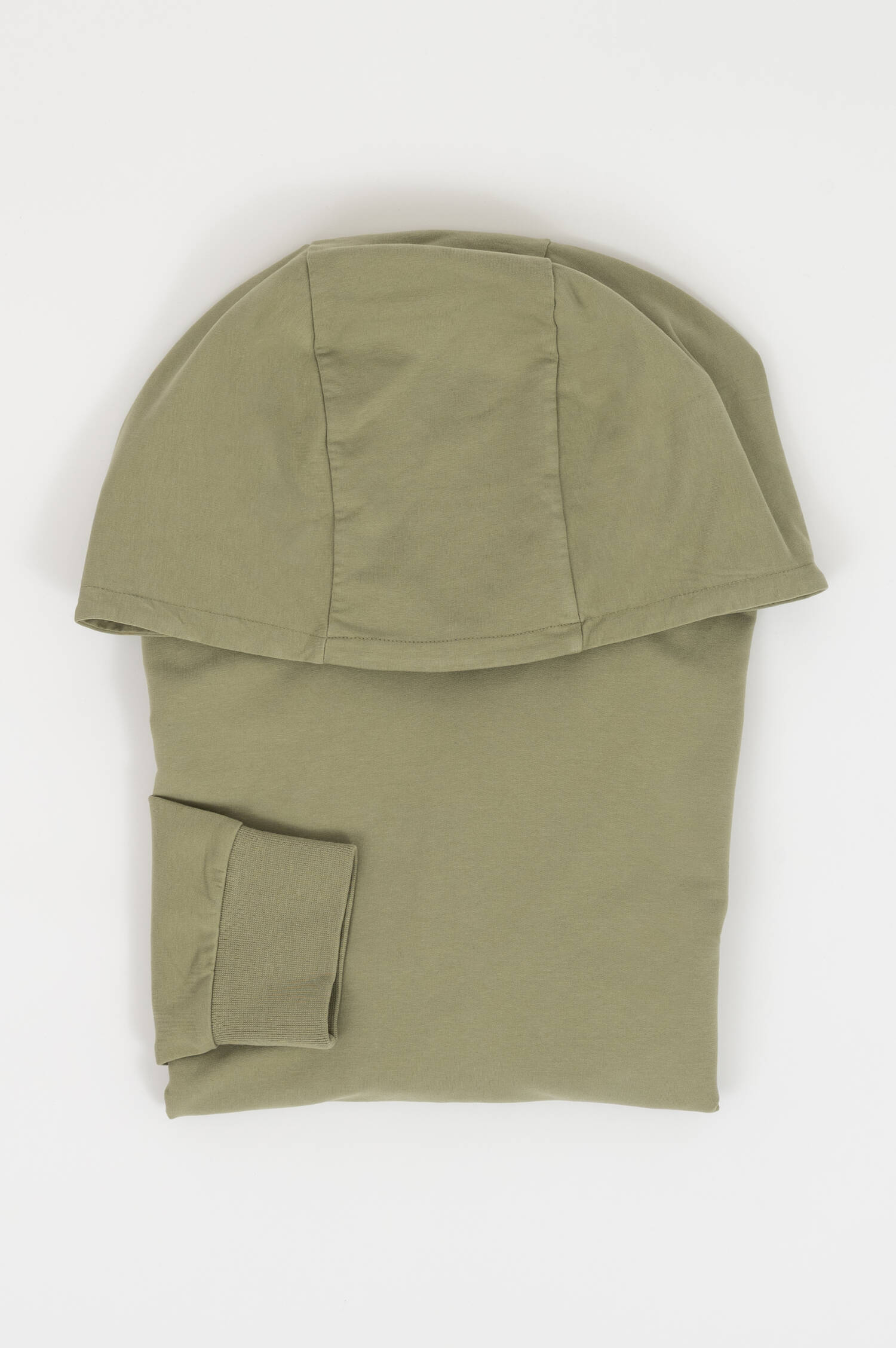 Hoodie IF aus Baumwolle in Grün