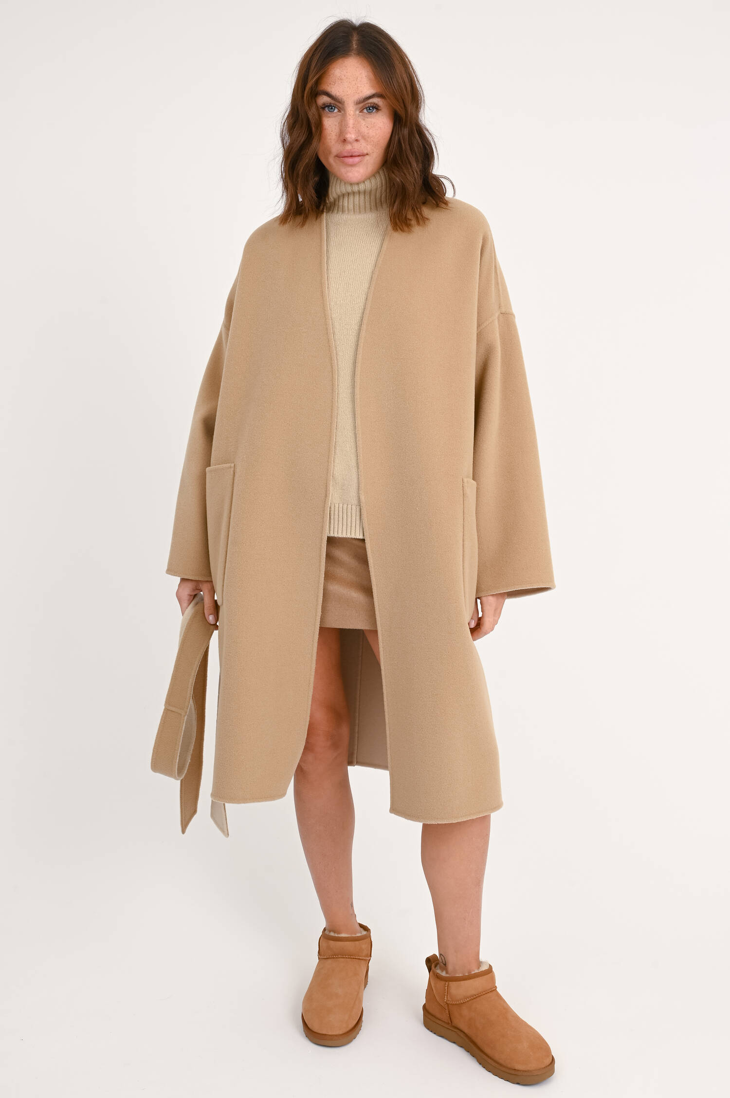 Wendemantel GEORGIA in Beige/Sand Wendemantel GEORGIA in Beige/Sand