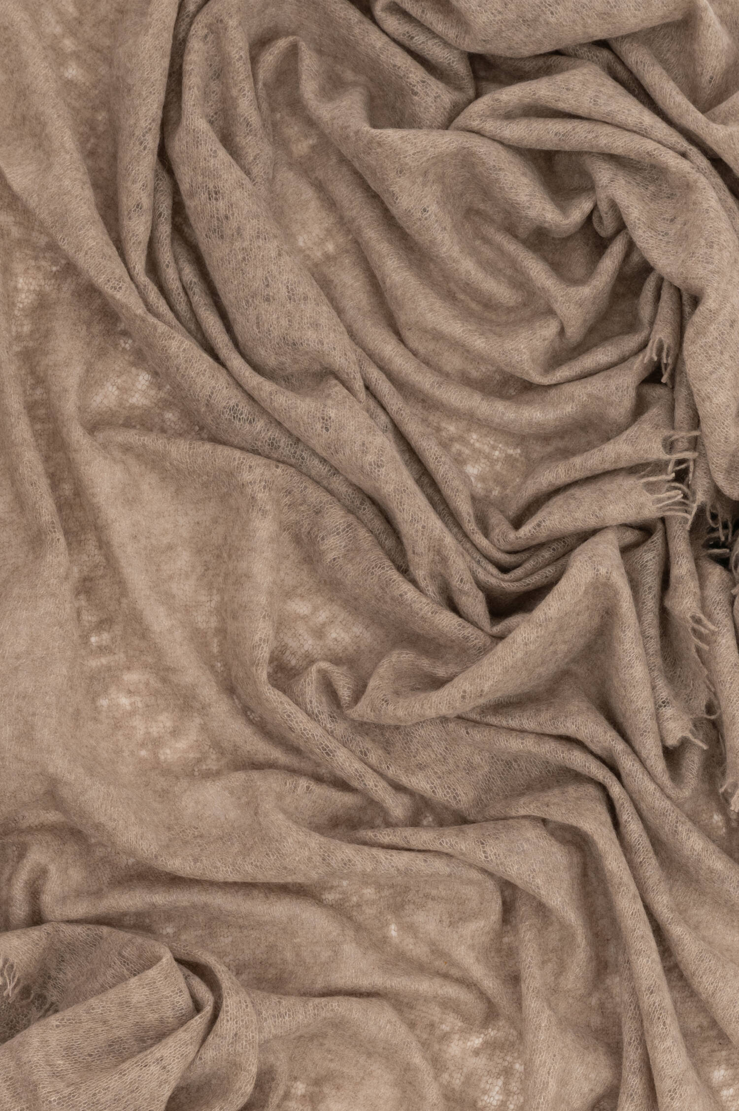 Cashmere Schal in Beige meliert Cashmere Schal in Beige meliert