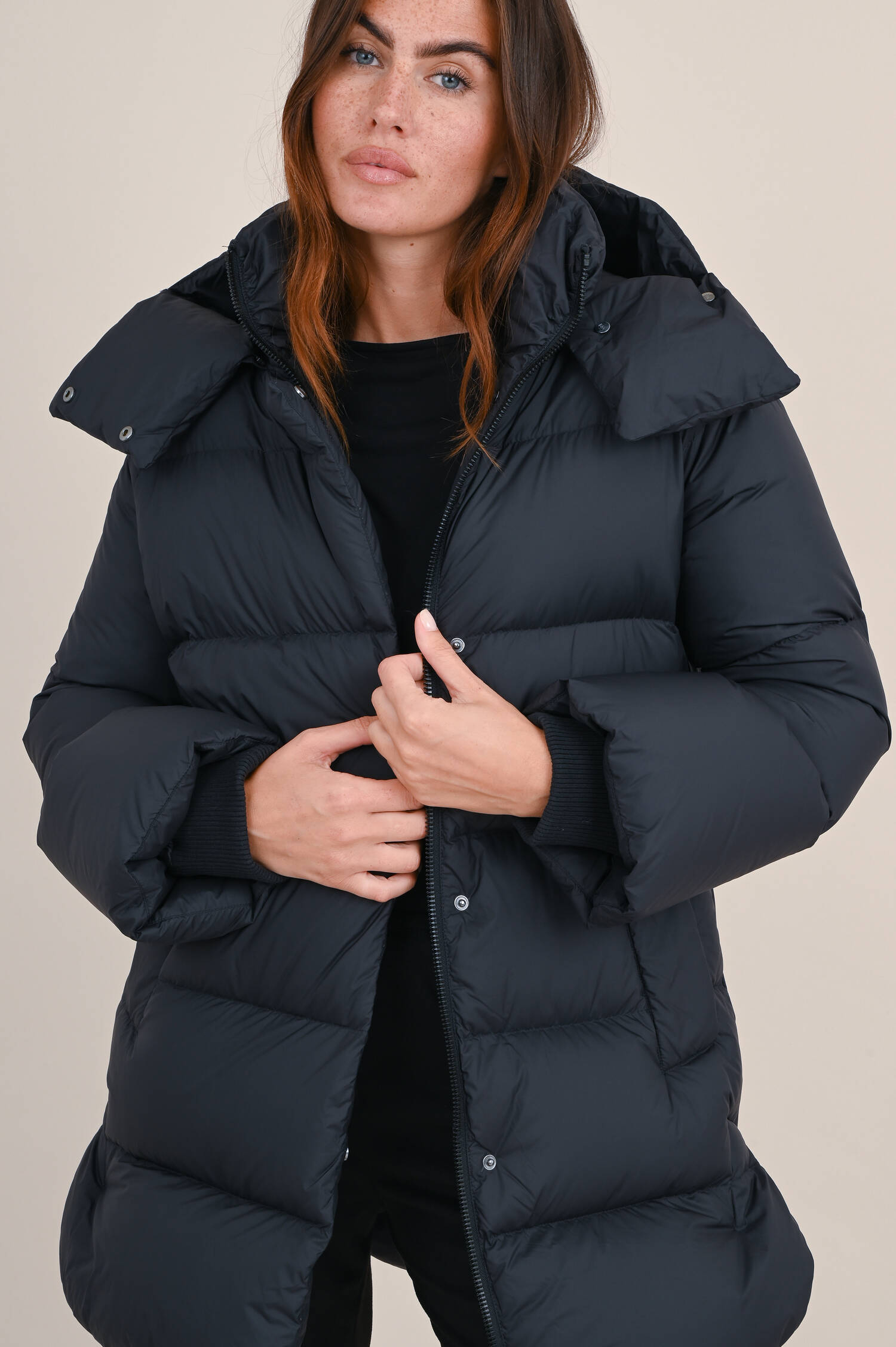 Pufferjacke LENNY in Schwarz Pufferjacke LENNY in Schwarz