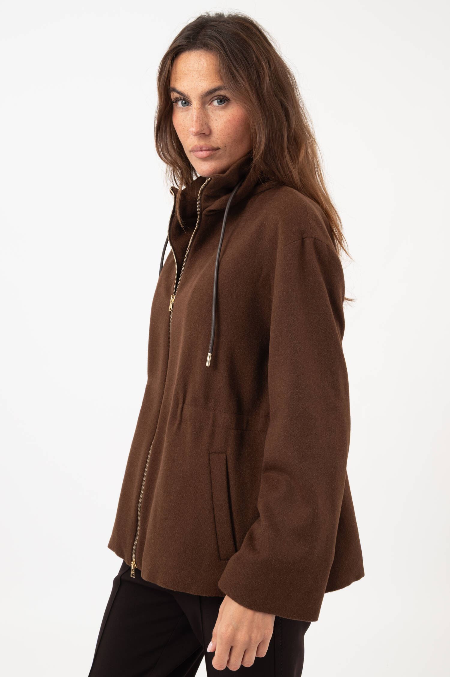 Kameljacke in Braun