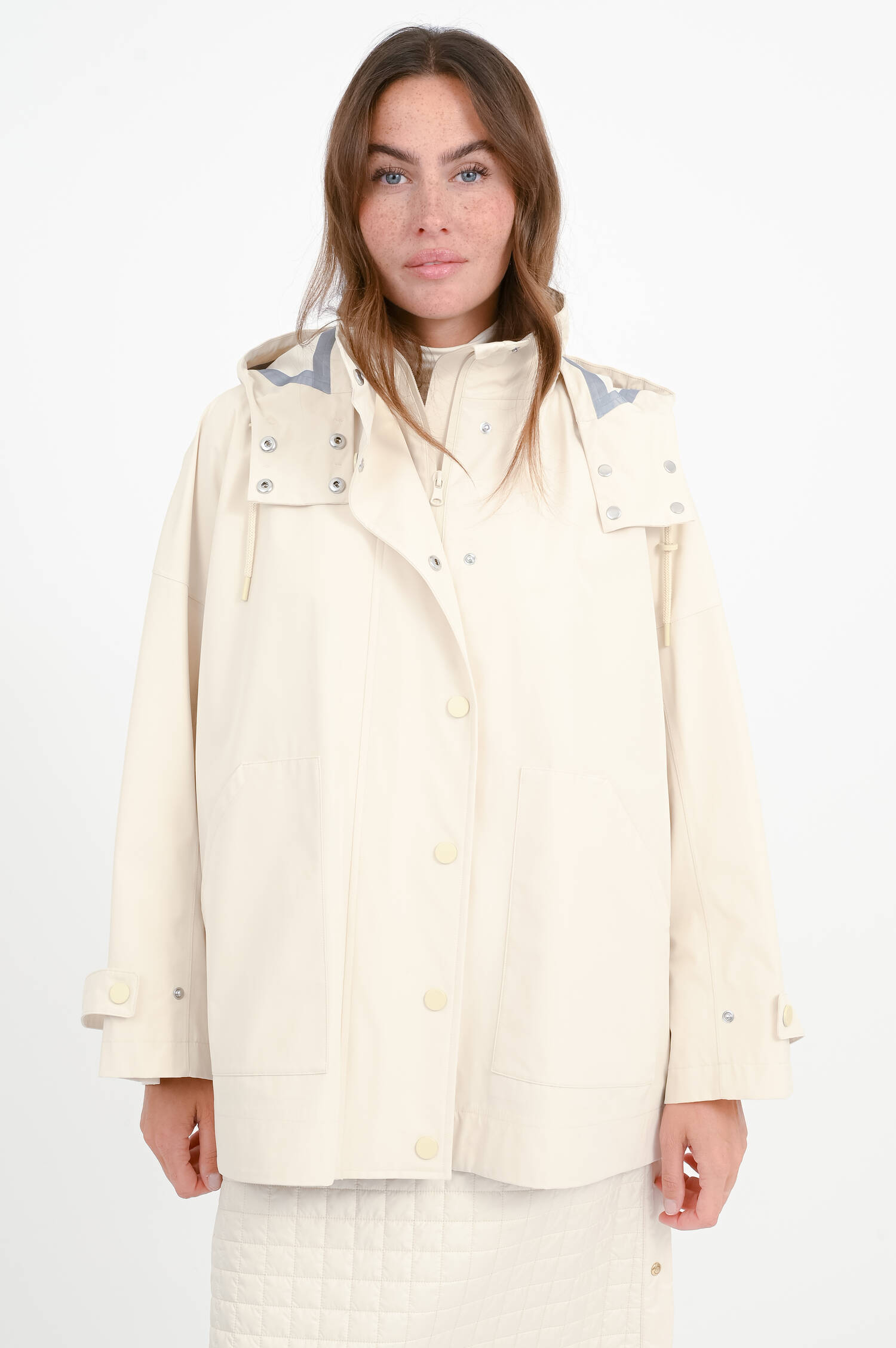 Regenjacke LABBRO in Elfenbein