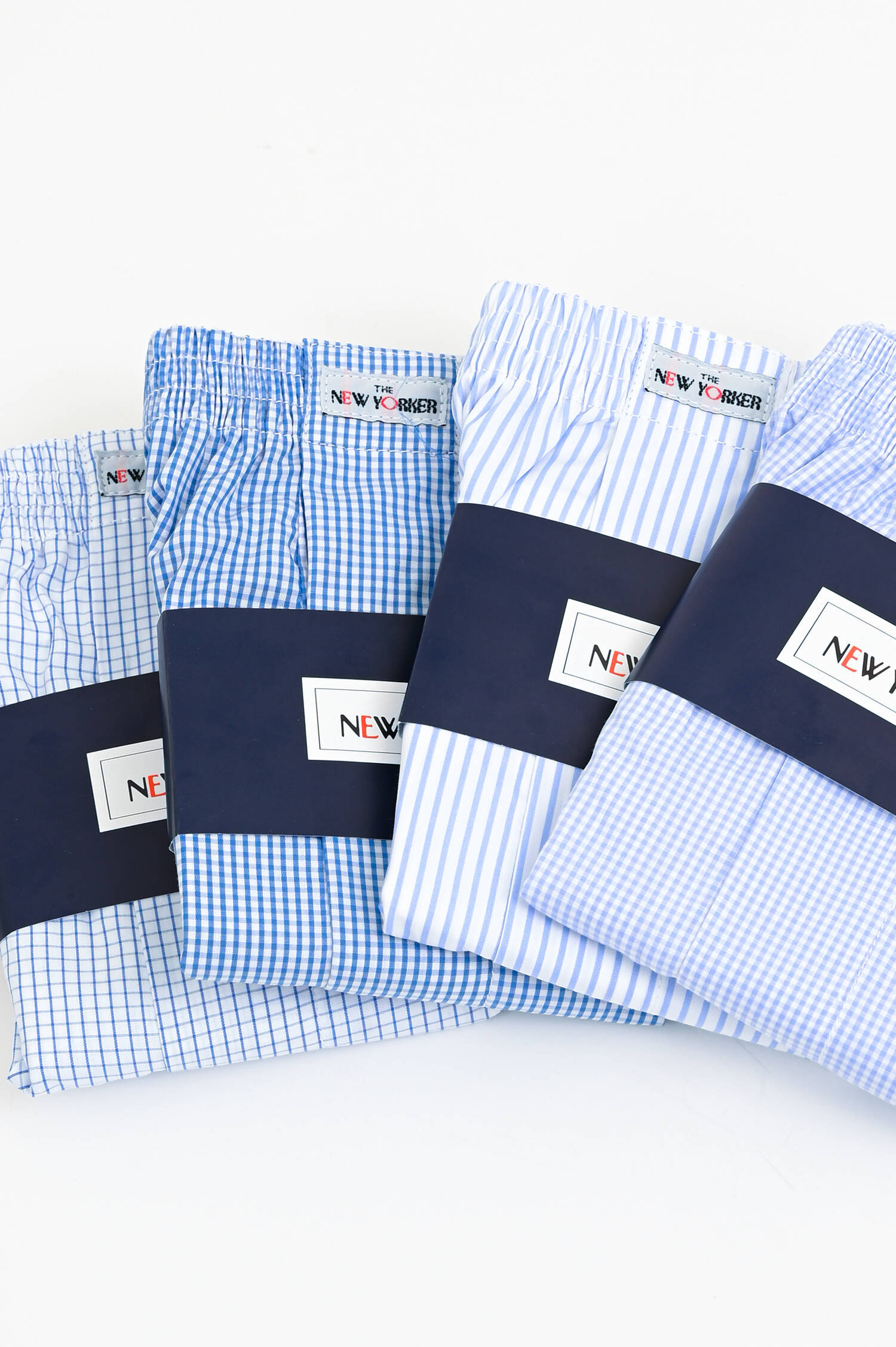 Boxershorts in Dunkelblau/Weiß karriert Boxershorts in Dunkelblau/Weiß karriert