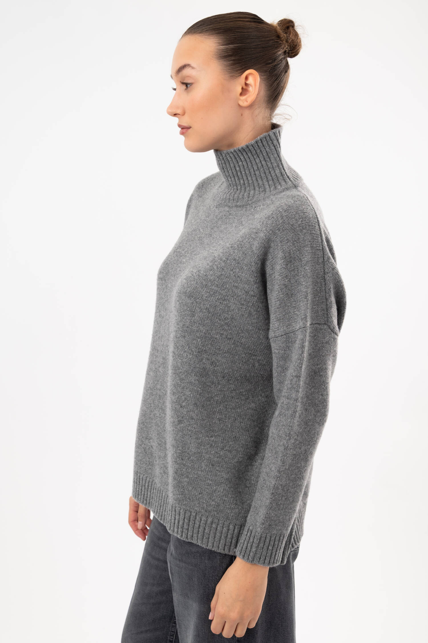Pullover BORGIA in Grau Pullover BORGIA in Grau