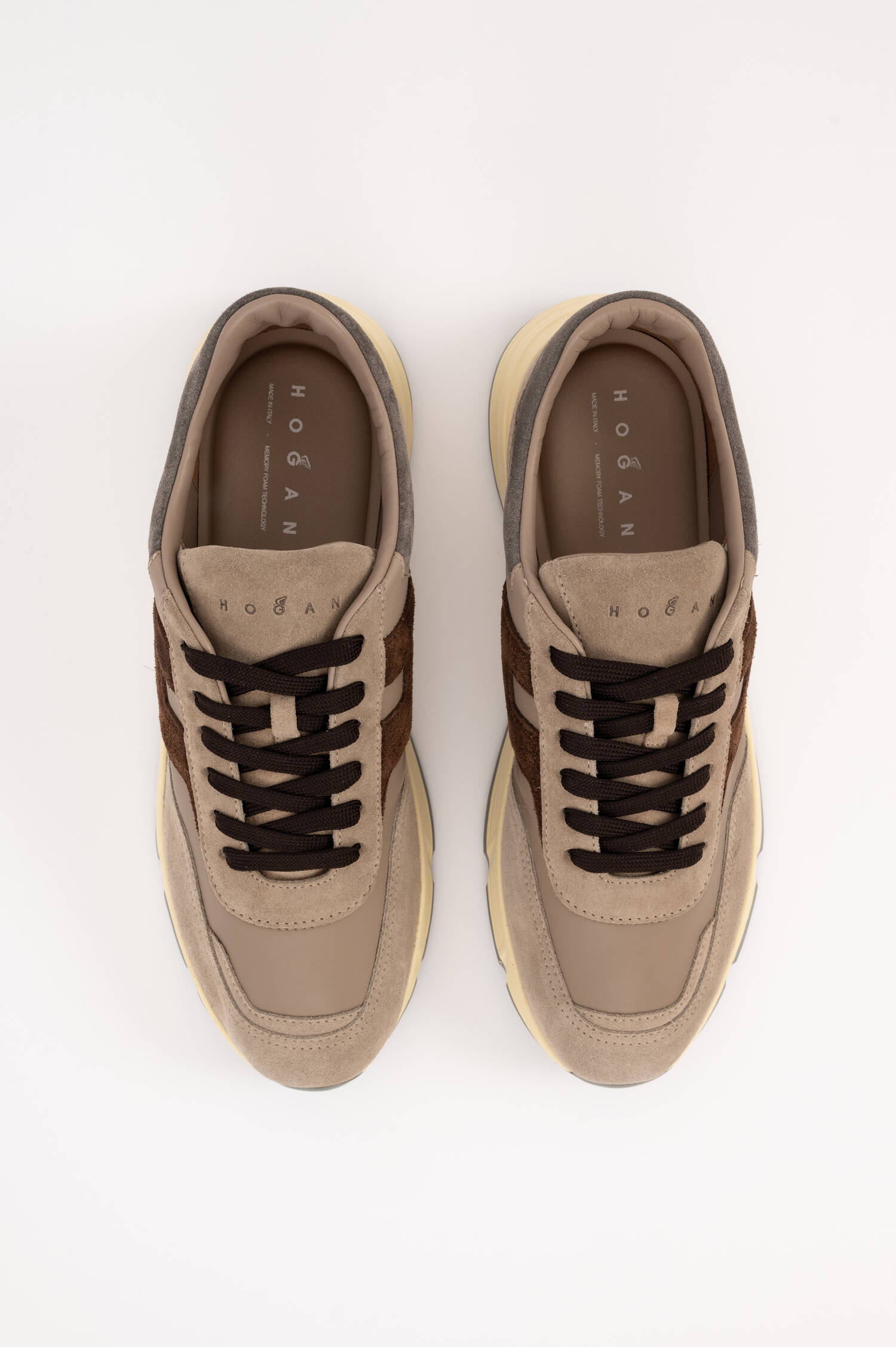 Sneaker HYPERLIGHT in Braun/Beige