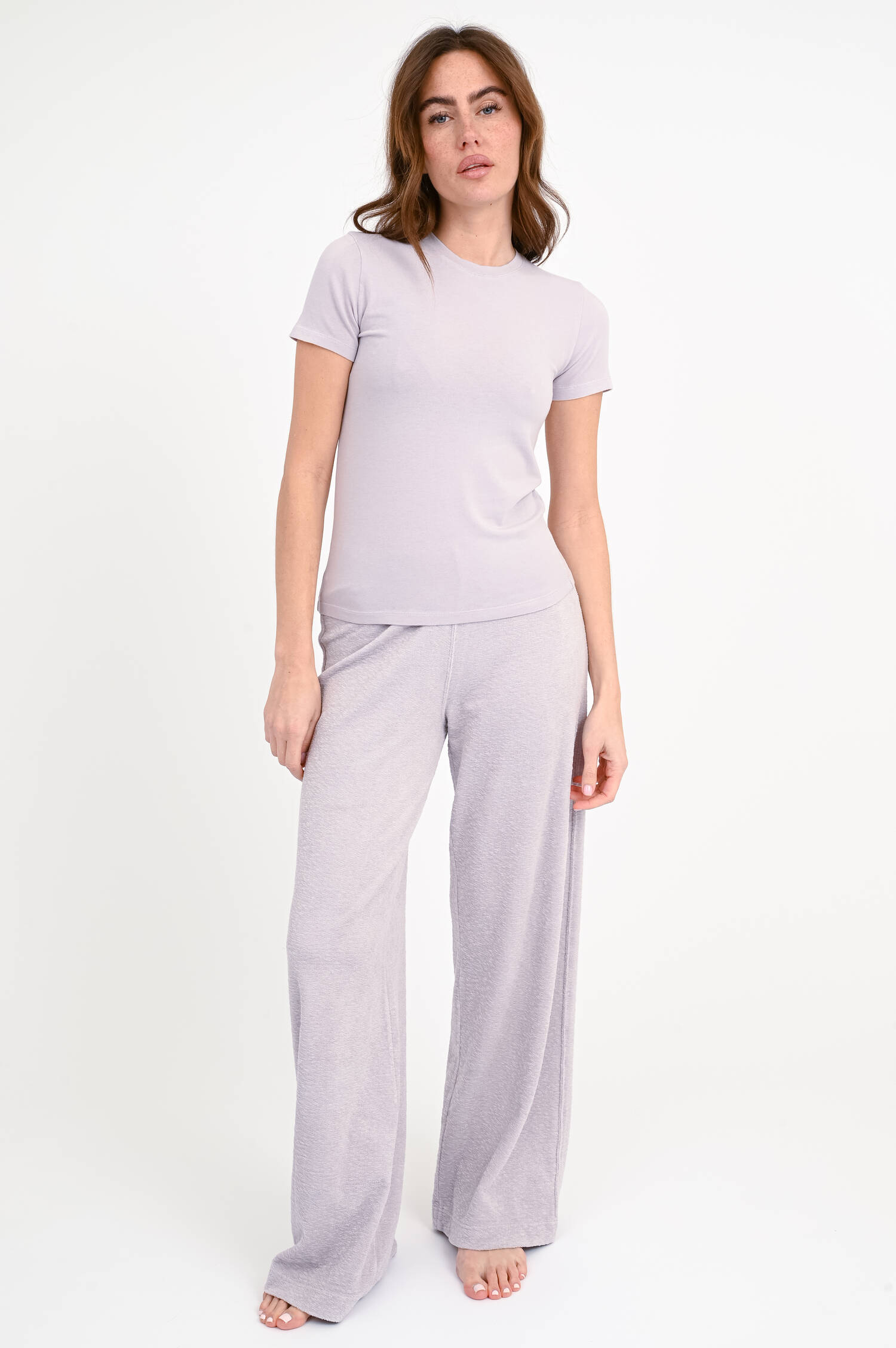 Frottee-Hose ELENYA in Raindrops