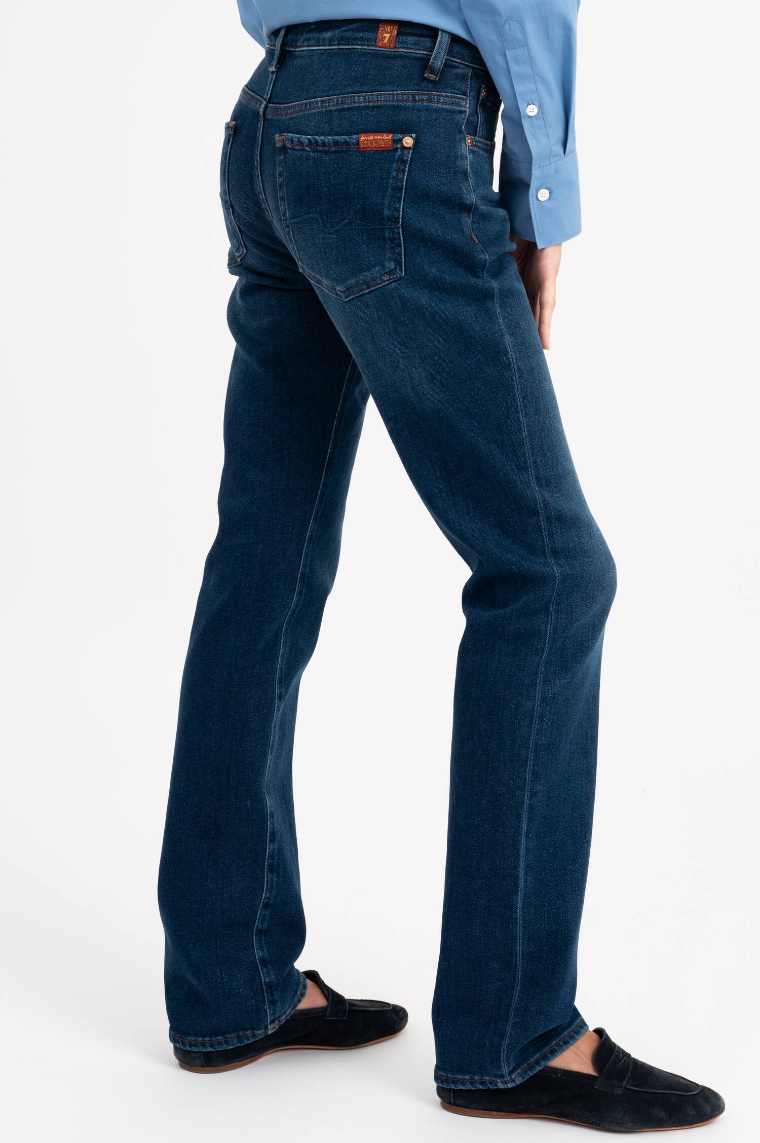 Slim Fit Jeans in Dunkelblau