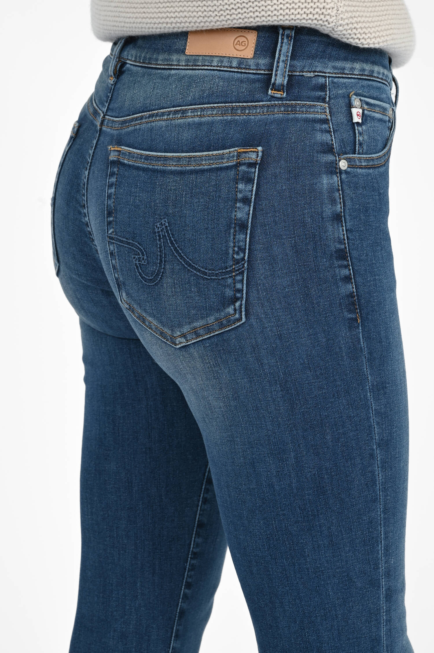 Skinny Jeans CIGARETTE in Used Denim Skinny Jeans CIGARETTE in Used Denim