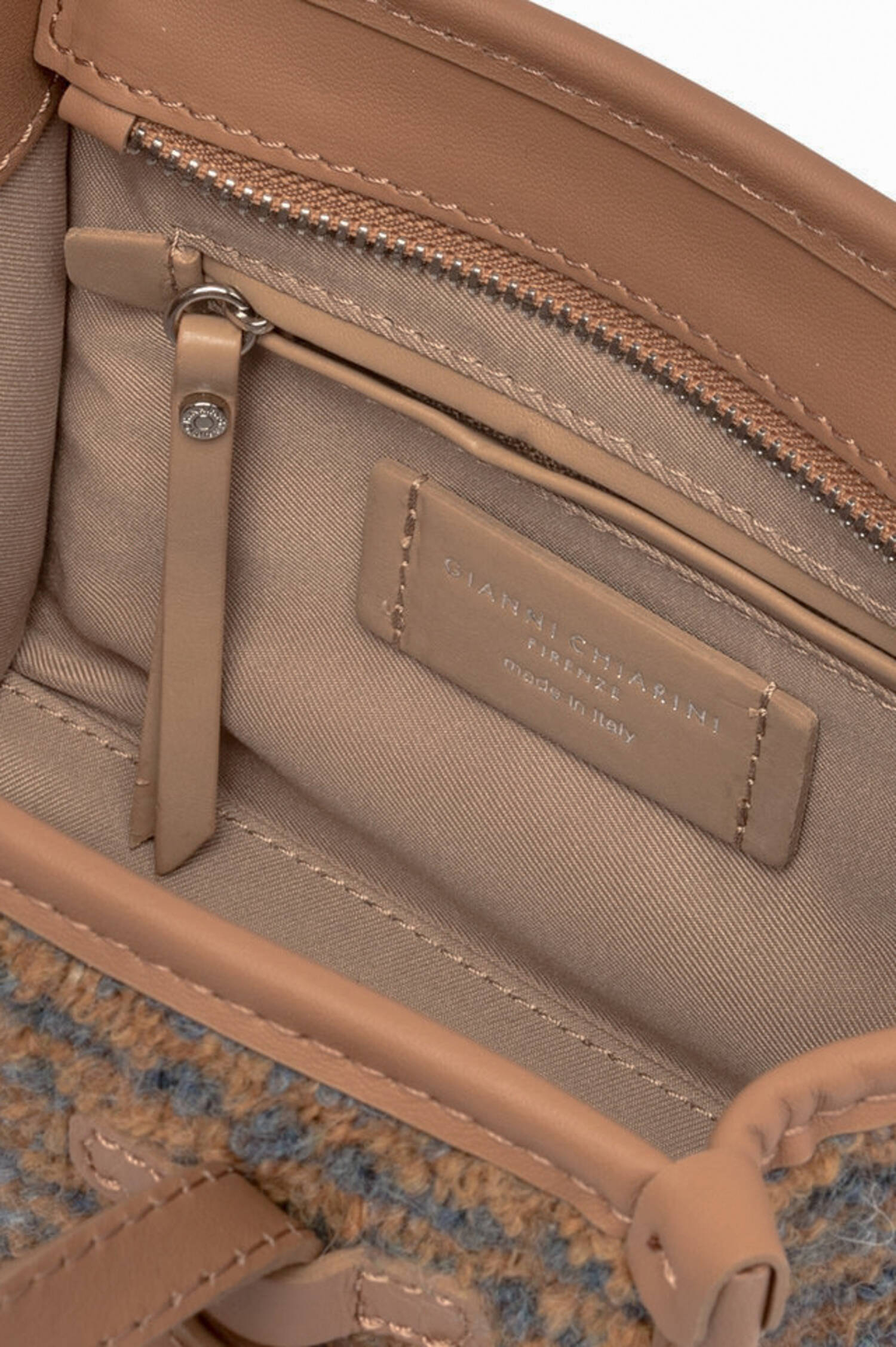 Mini-Tasche MISS MARCELLA in Karamell/Blau