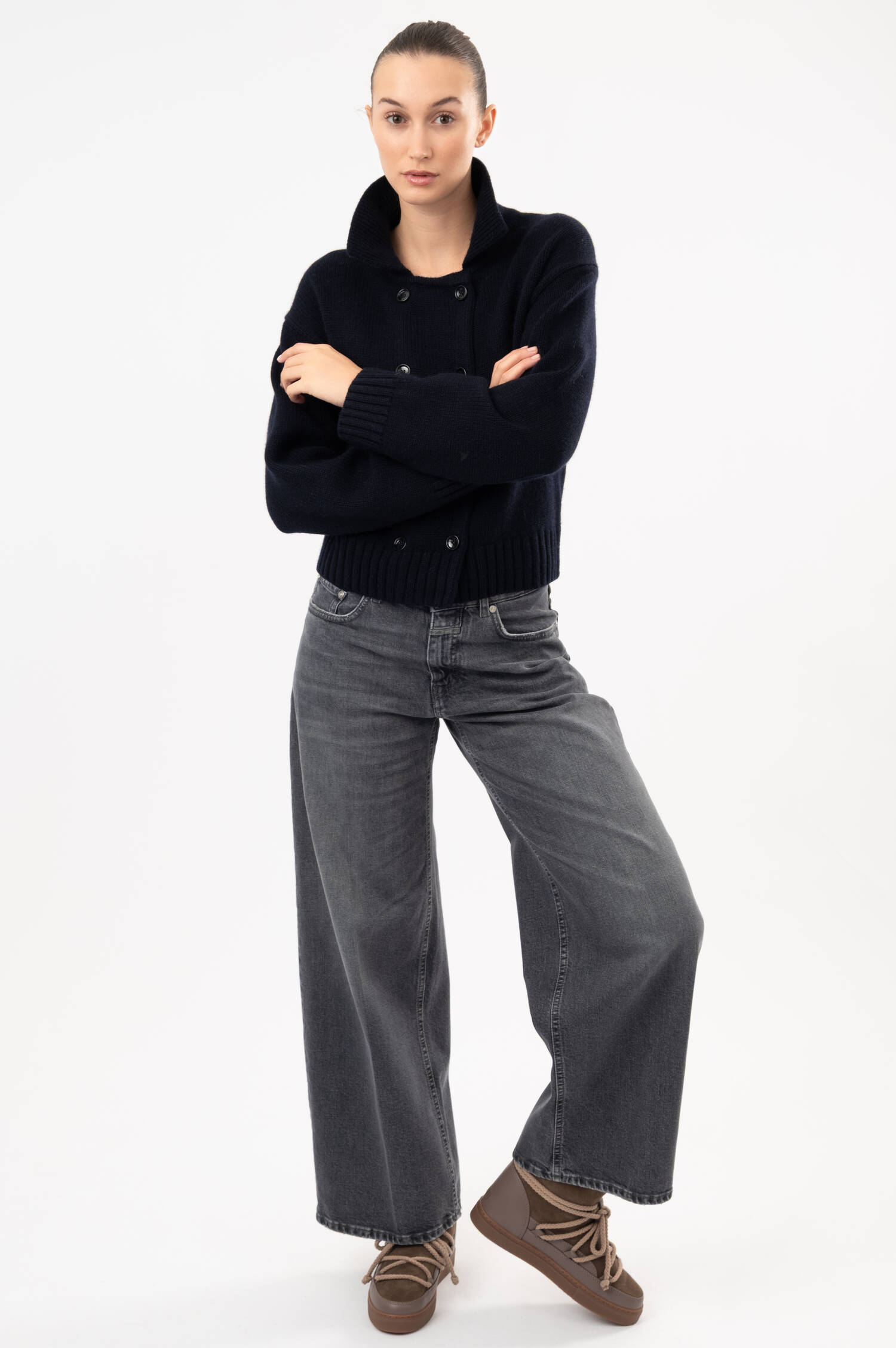Woll-Cashmere-Cardigan in Navy Woll-Cashmere-Cardigan in Navy