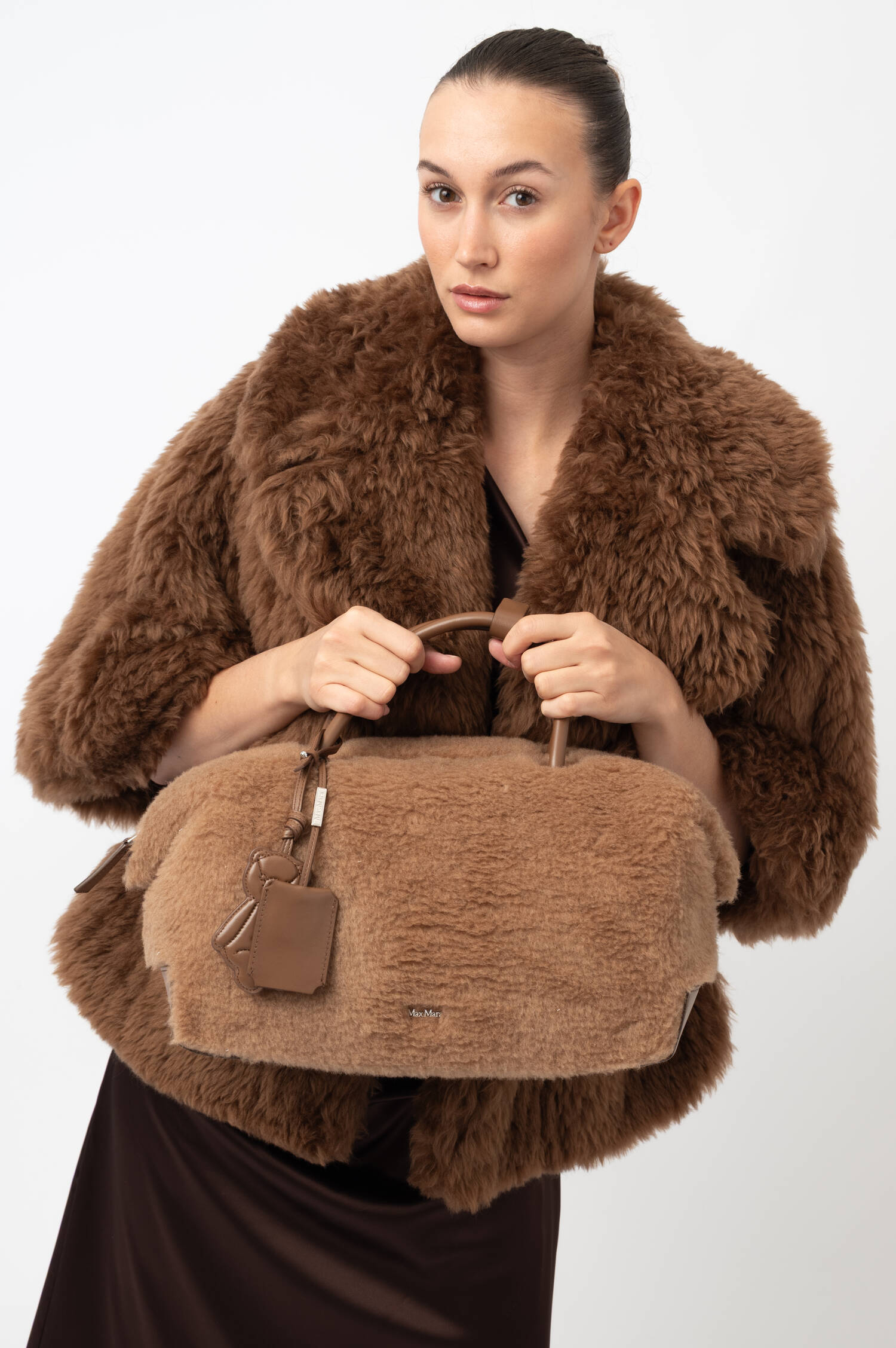 Handtasche TEDDYHOL in Camel