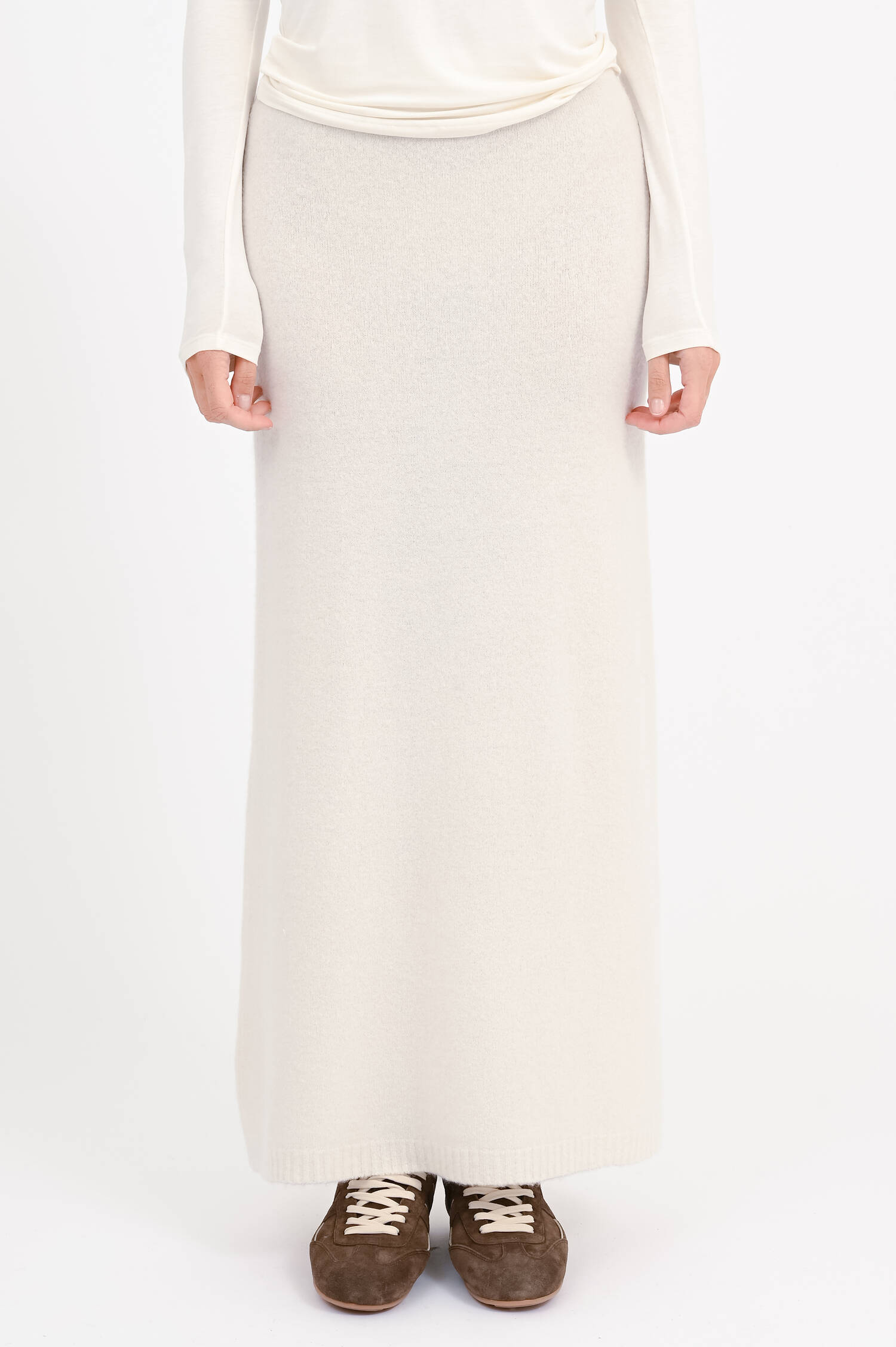 Cashmere-Mix-Rock DORINA in Ivory