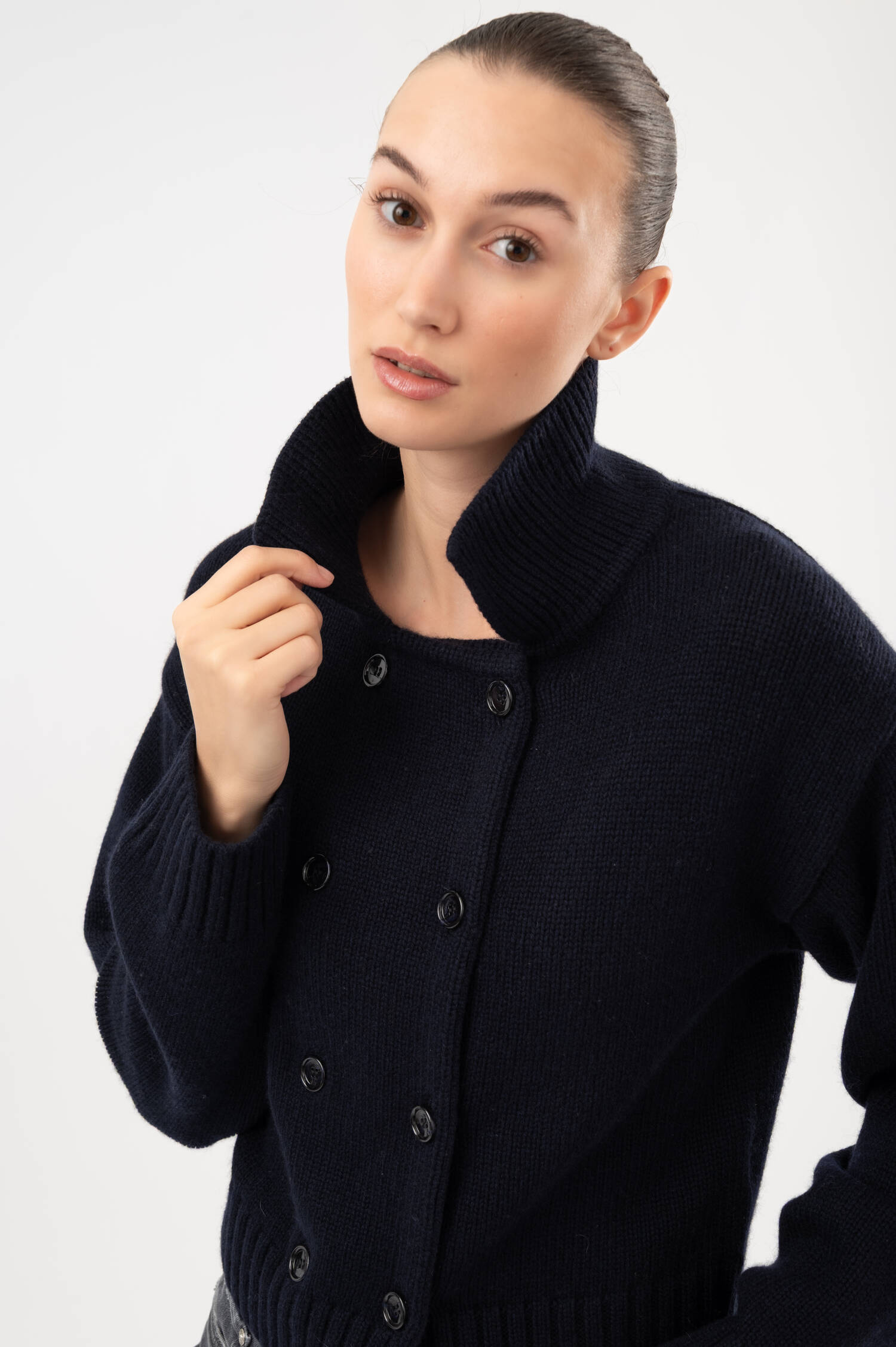 Woll-Cashmere-Cardigan in Navy Woll-Cashmere-Cardigan in Navy