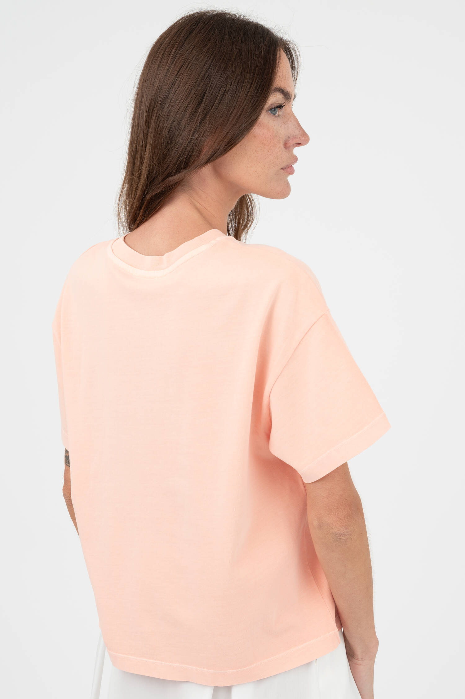 Oversize T-Shirt in Pfirsich Oversize T-Shirt in Pfirsich