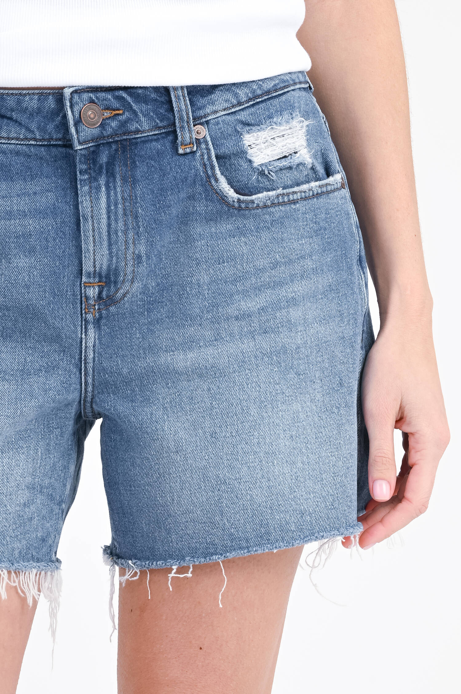 Weite Jeans POPPY in Dunkelblau