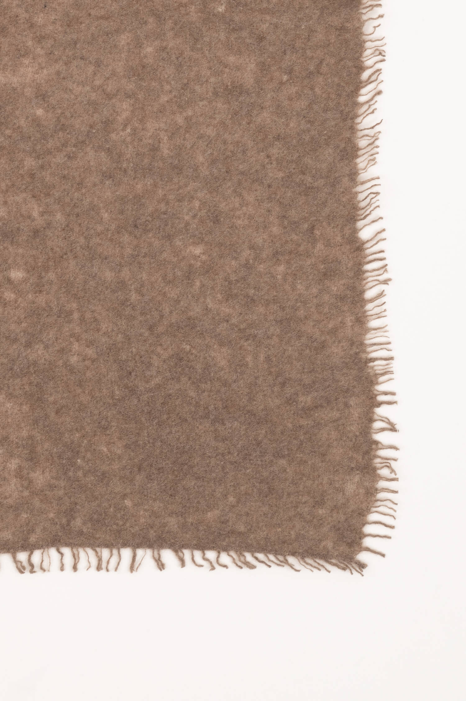 Doppelfädiger Cashmere Schal in Taupe meliert Doppelfädiger Cashmere Schal in Taupe meliert