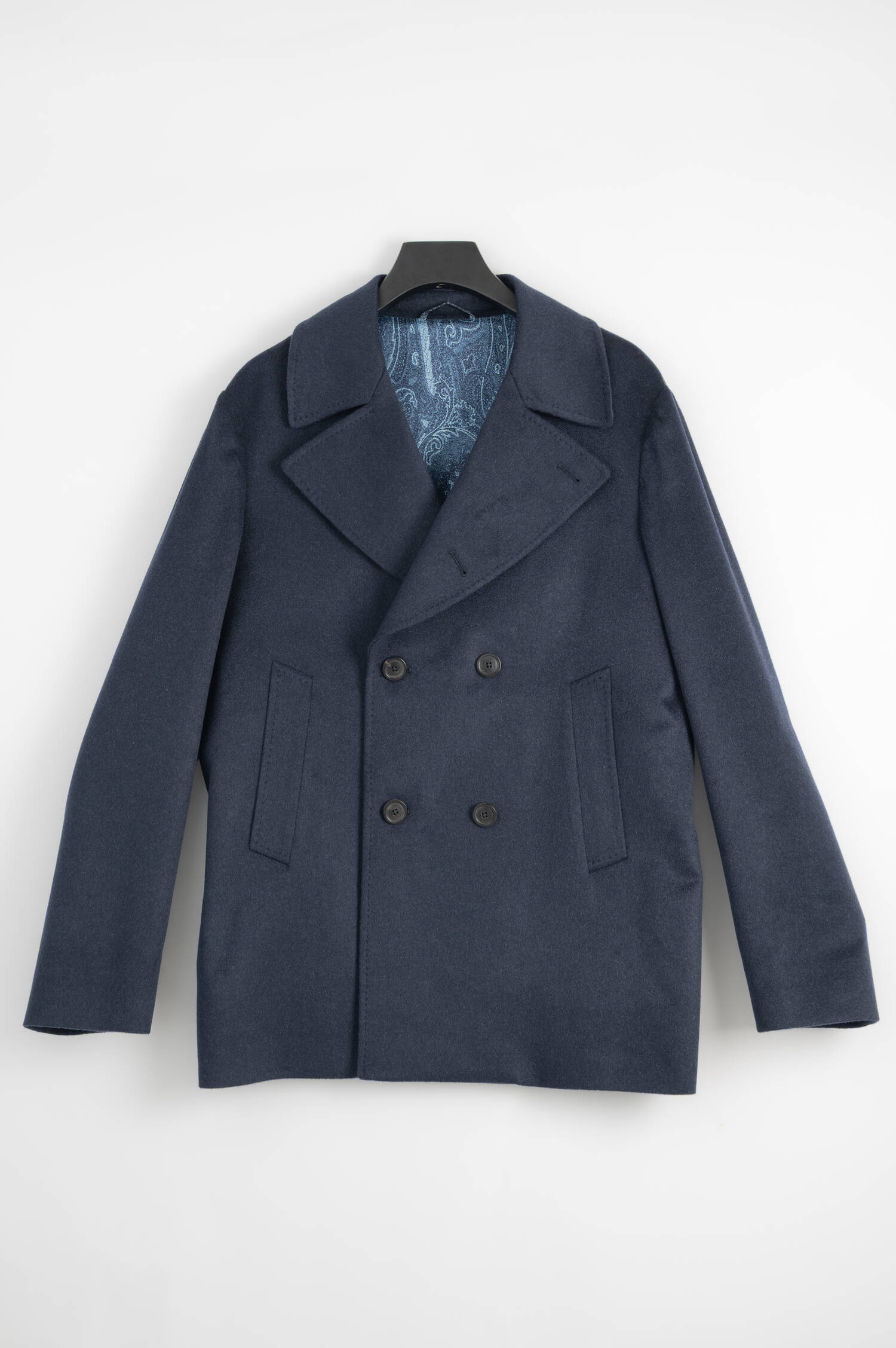 Cashmeremix Cabanjacke in Blau