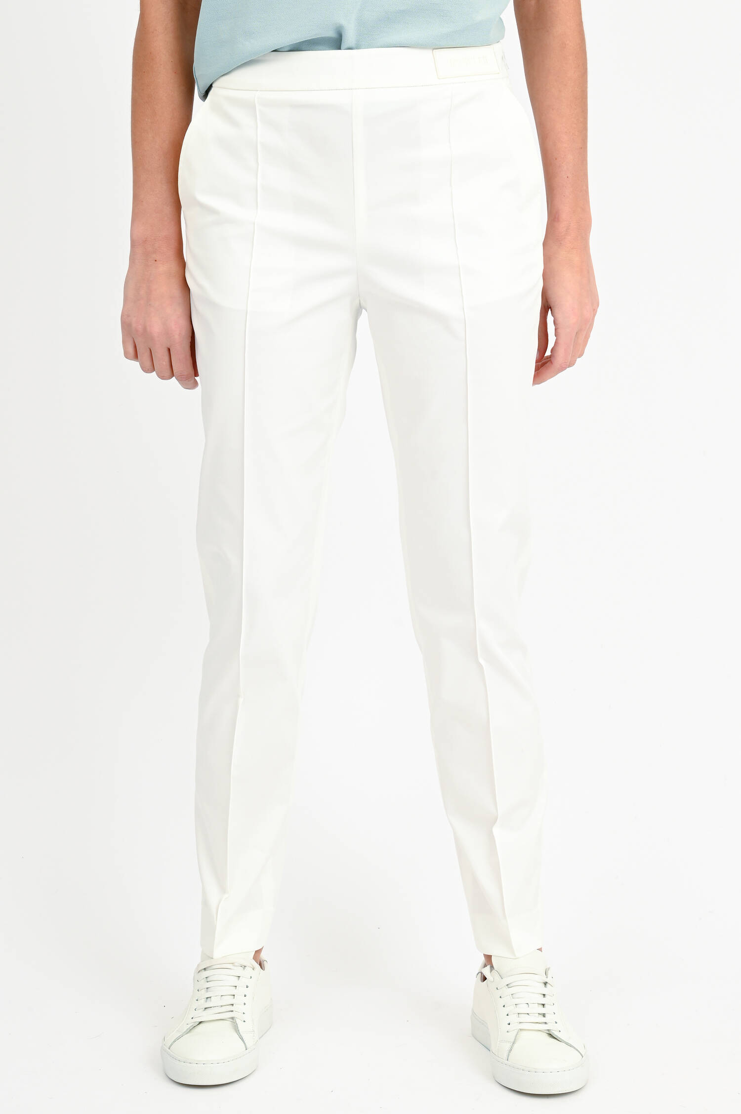 Hose aus Baumwolle in Weiß