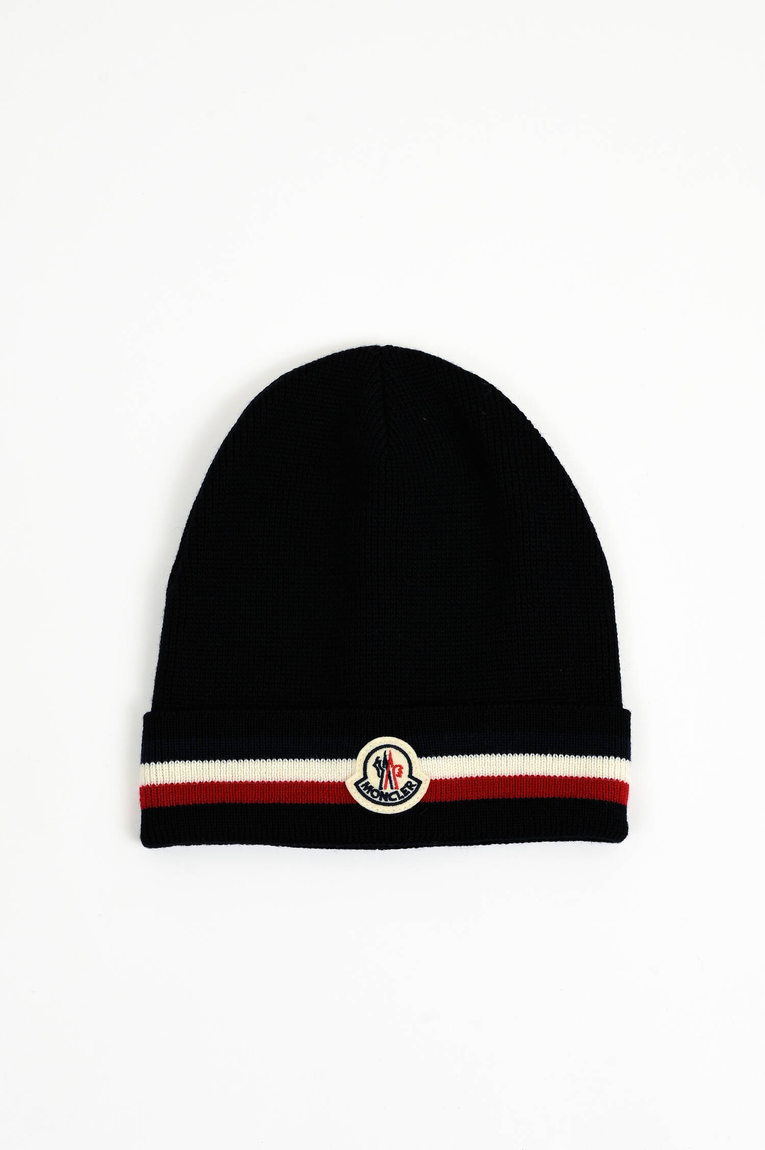 Mütze mit Streifen in Navy