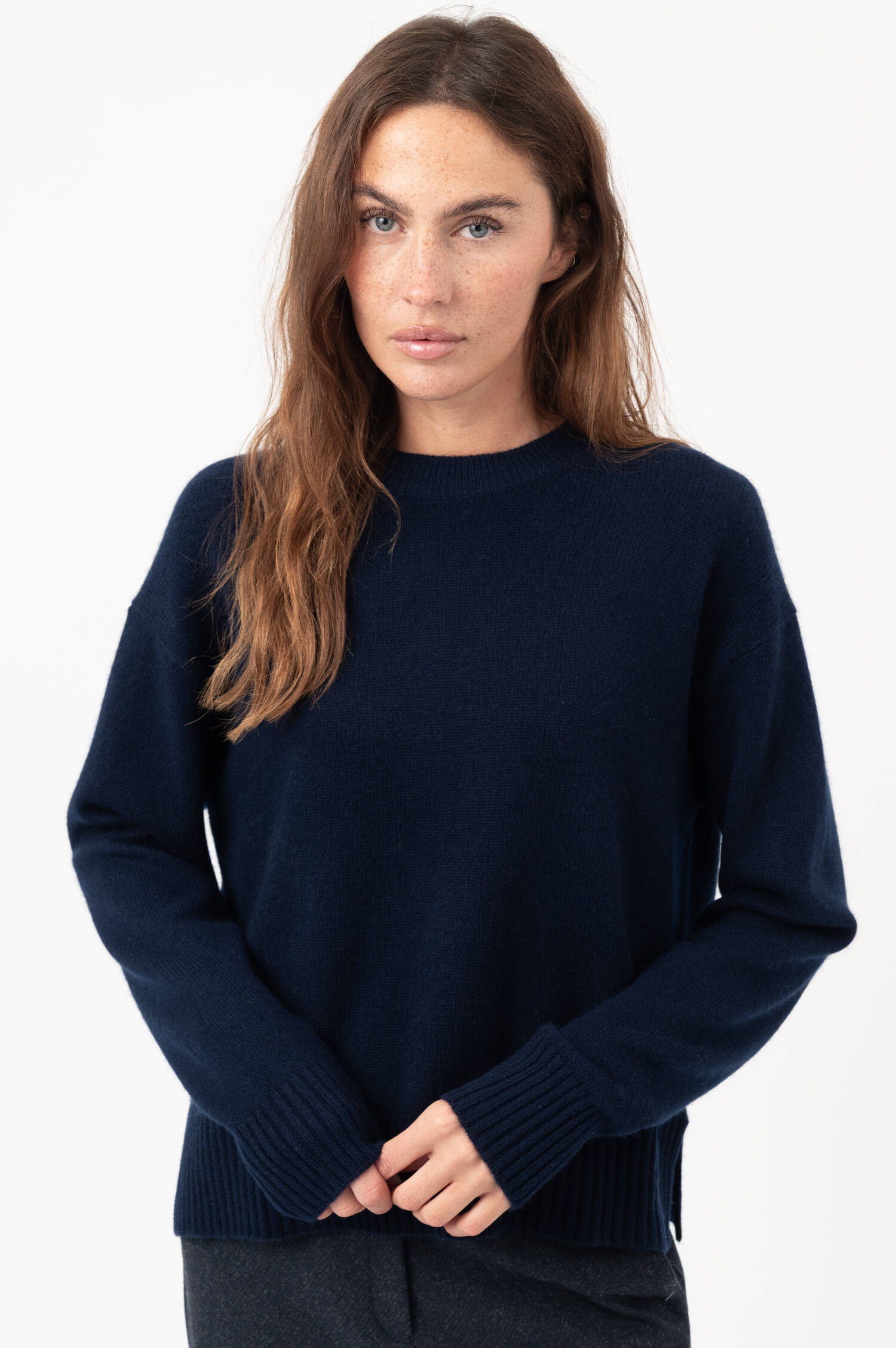 Cashmere-Pullover in Dunkelblau Cashmere-Pullover in Dunkelblau