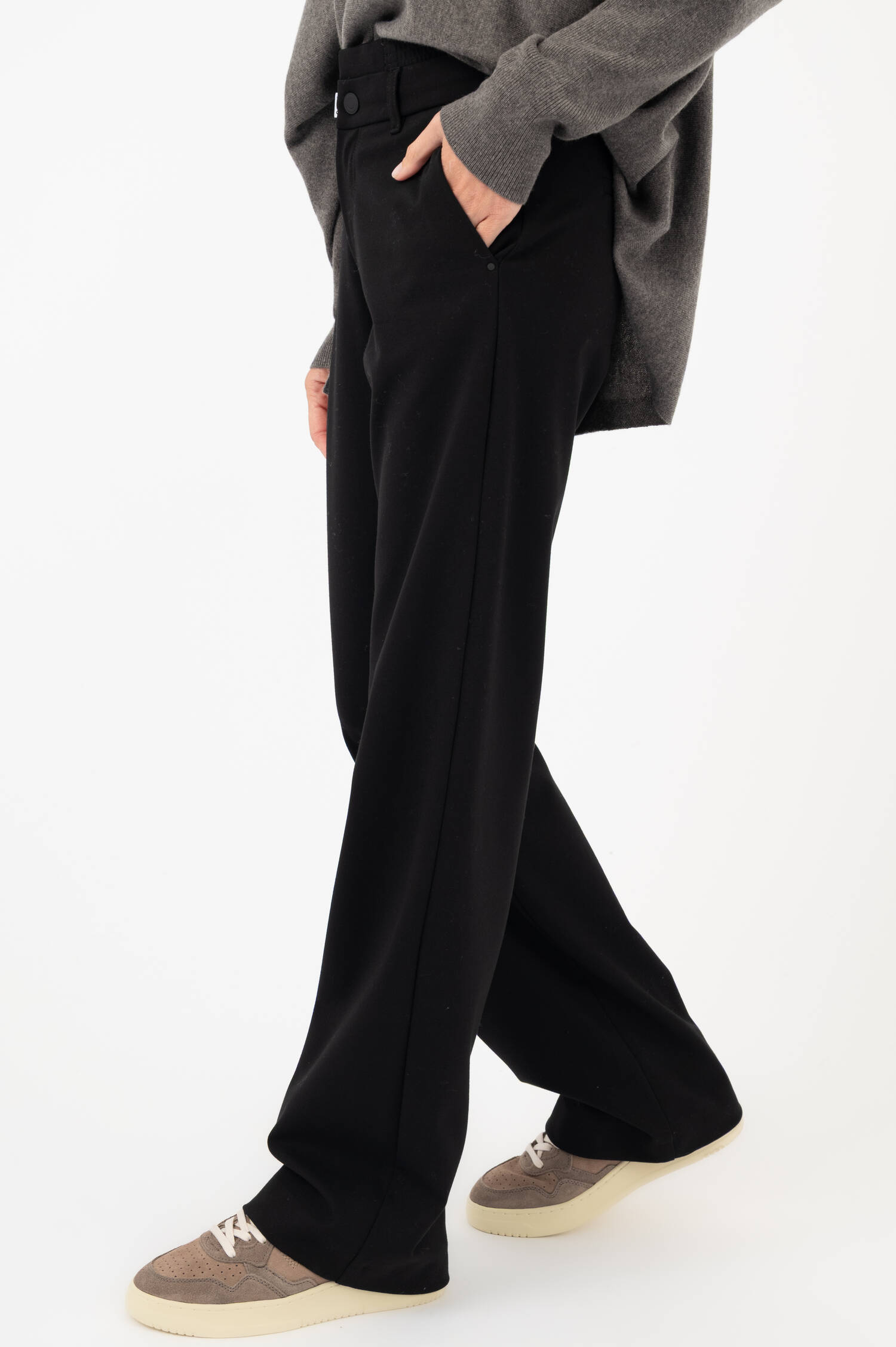 High-Waist-Hose THE SUPER B in Schwarz High-Waist-Hose THE SUPER B in Schwarz