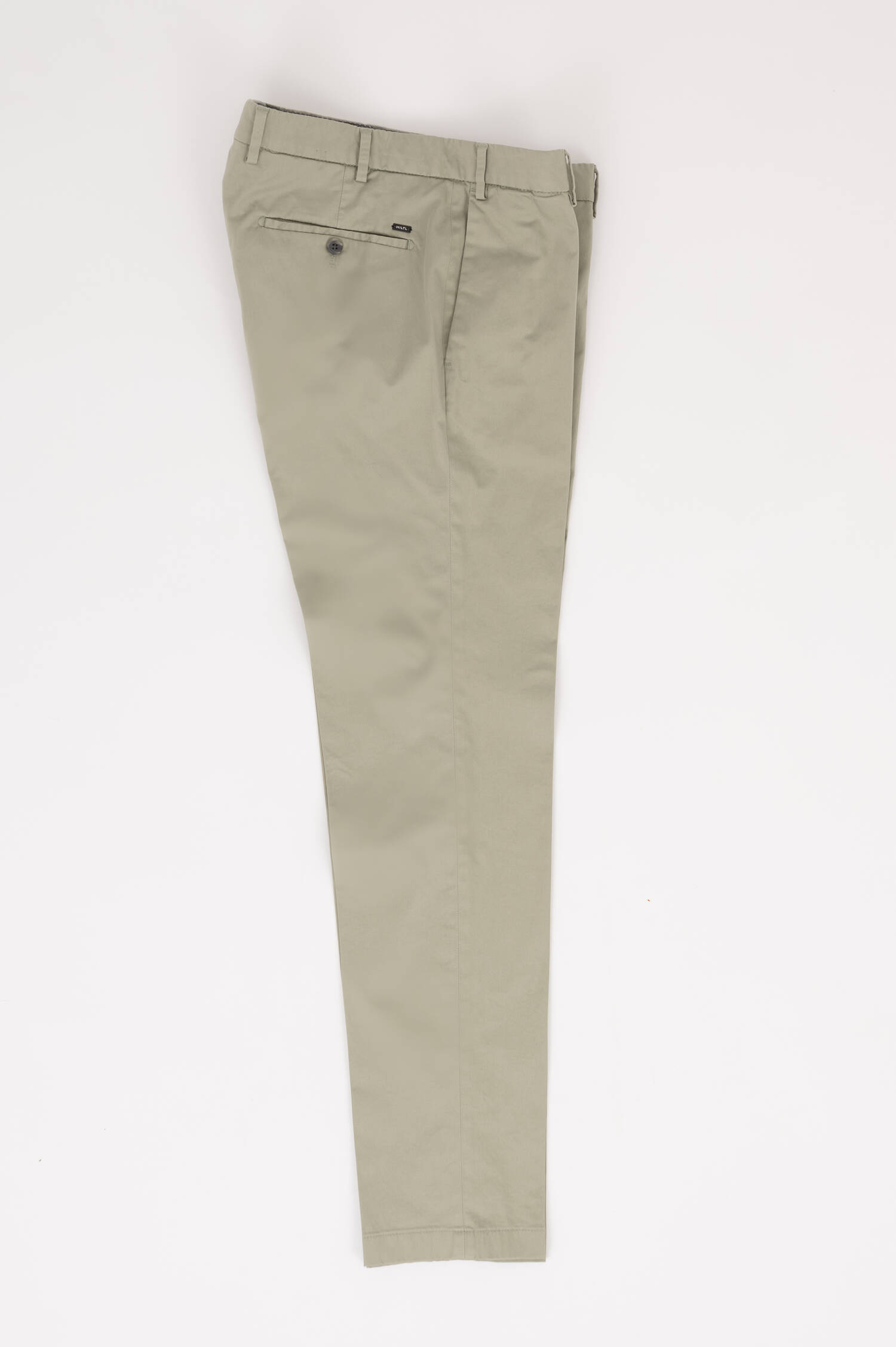 Chino TILO aus Baumwolle Olivegrün
