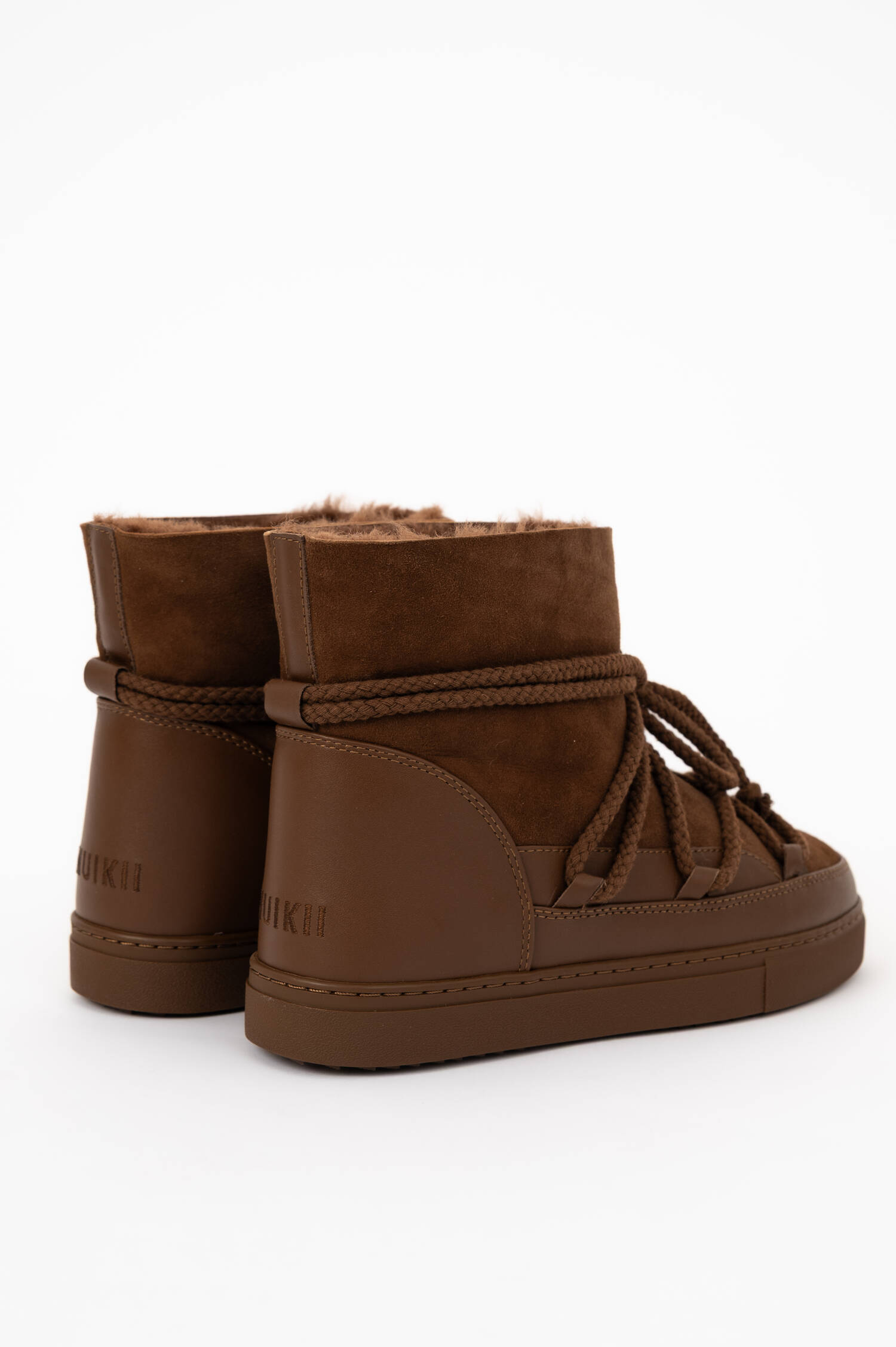 Lammfell-Schneeschuhe CLASSIC in Braun
