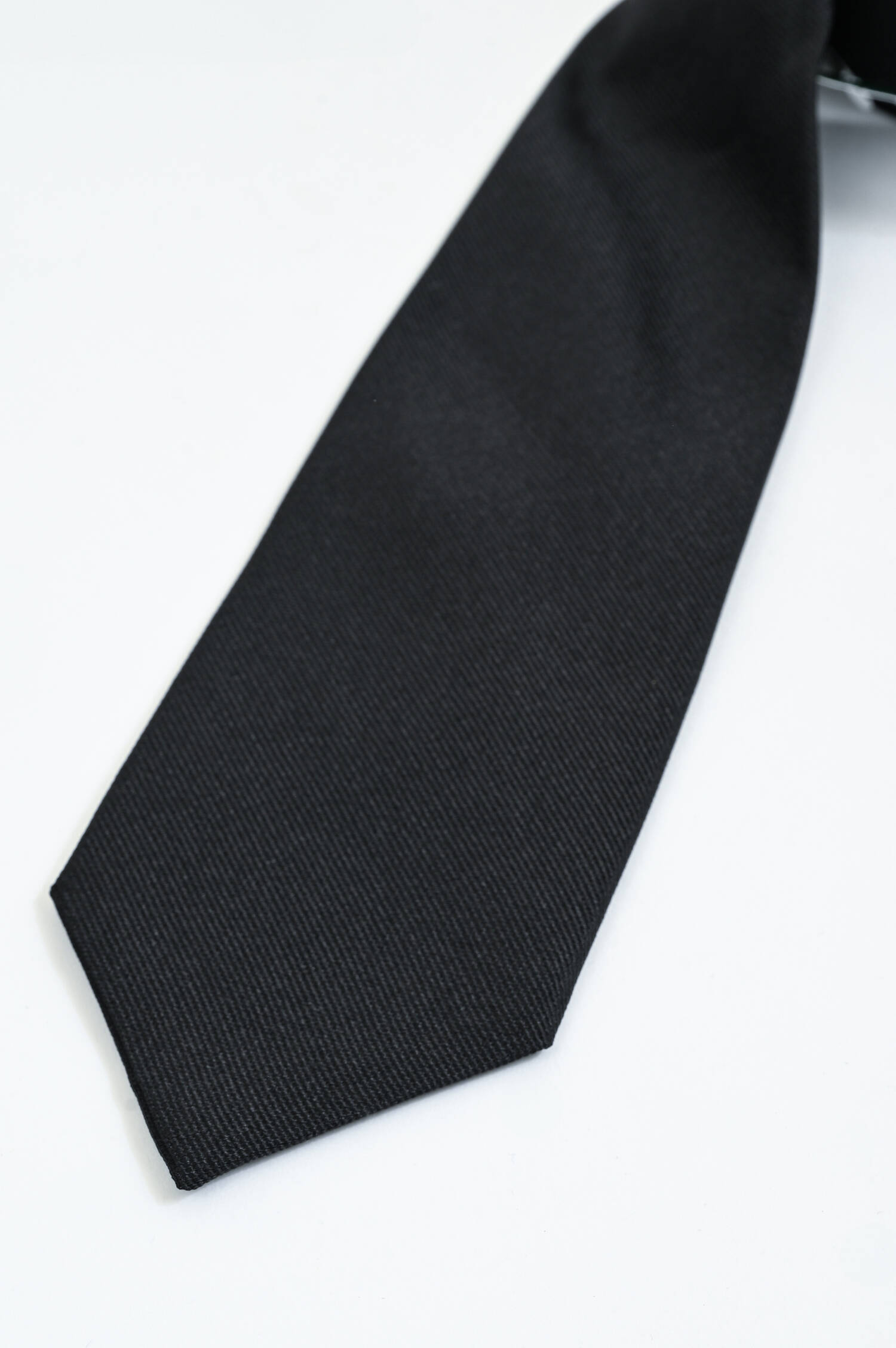 Seiden-Krawatte in Schwarz