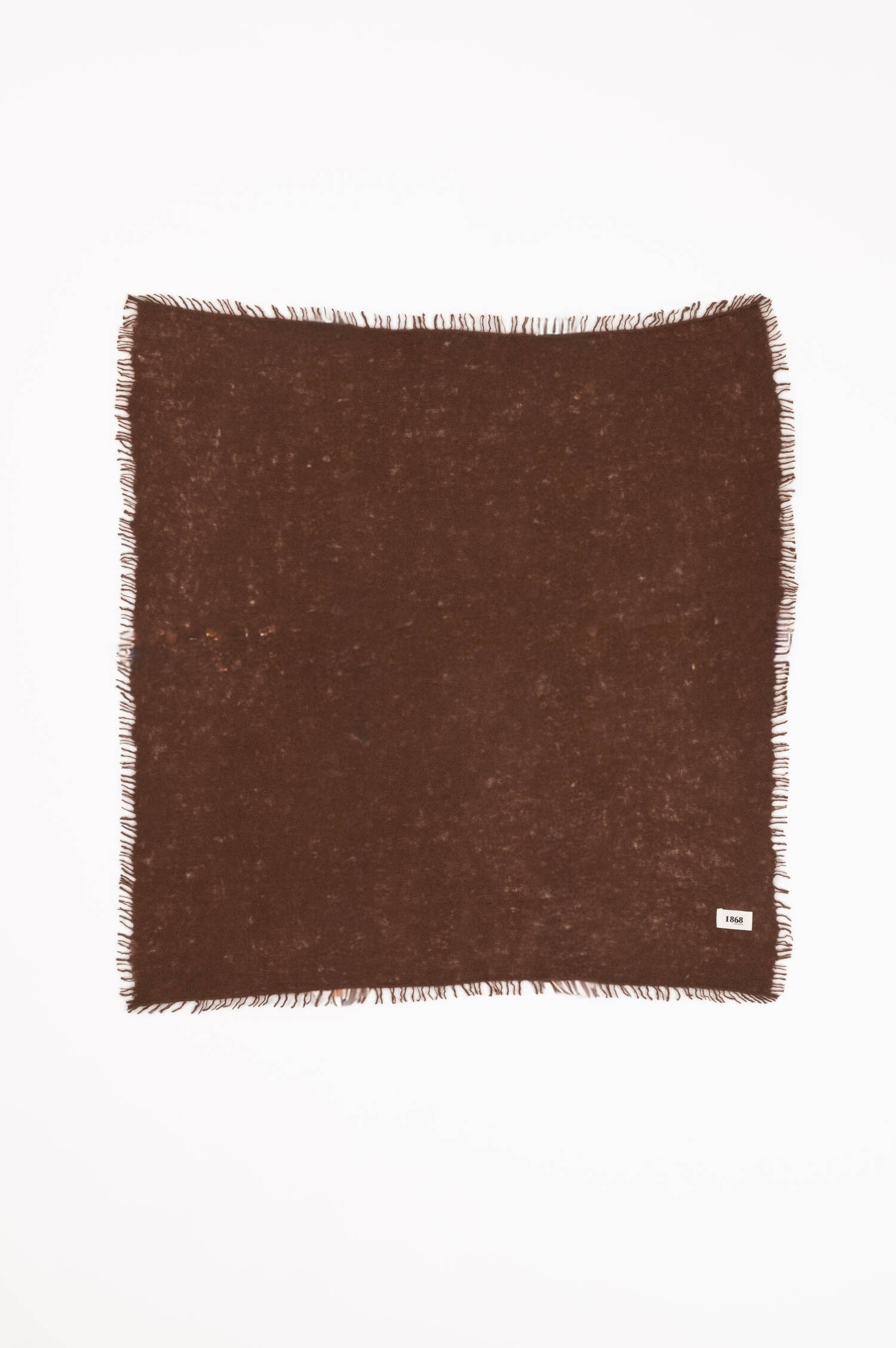 Doppelfädiger Cashmere Schal in Braun Doppelfädiger Cashmere Schal in Braun