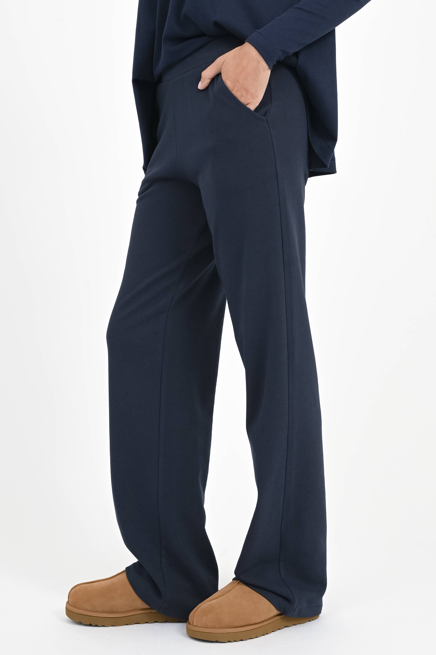 Weite Sweatpant HONNY in Deep Water