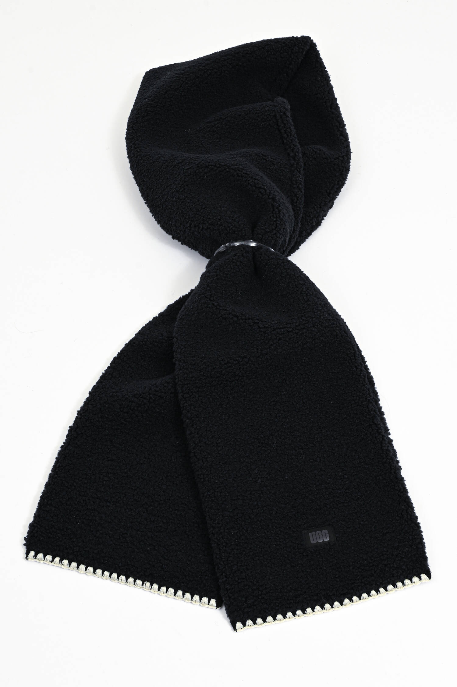 Teddy-Schal SCALLOPED in Black Teddy-Schal SCALLOPED in Black