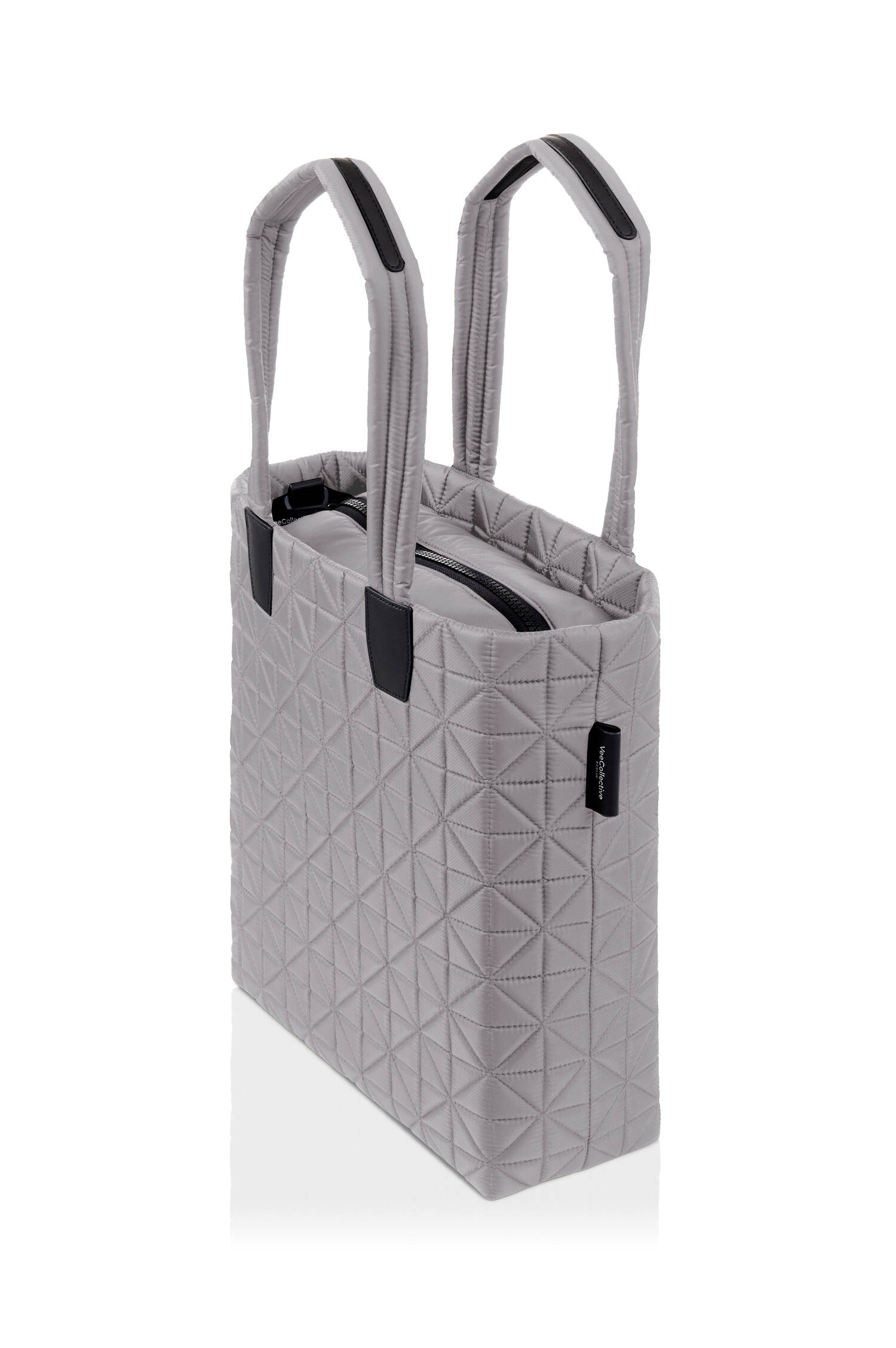 Gesteppter VEE SHOPPER in Grau